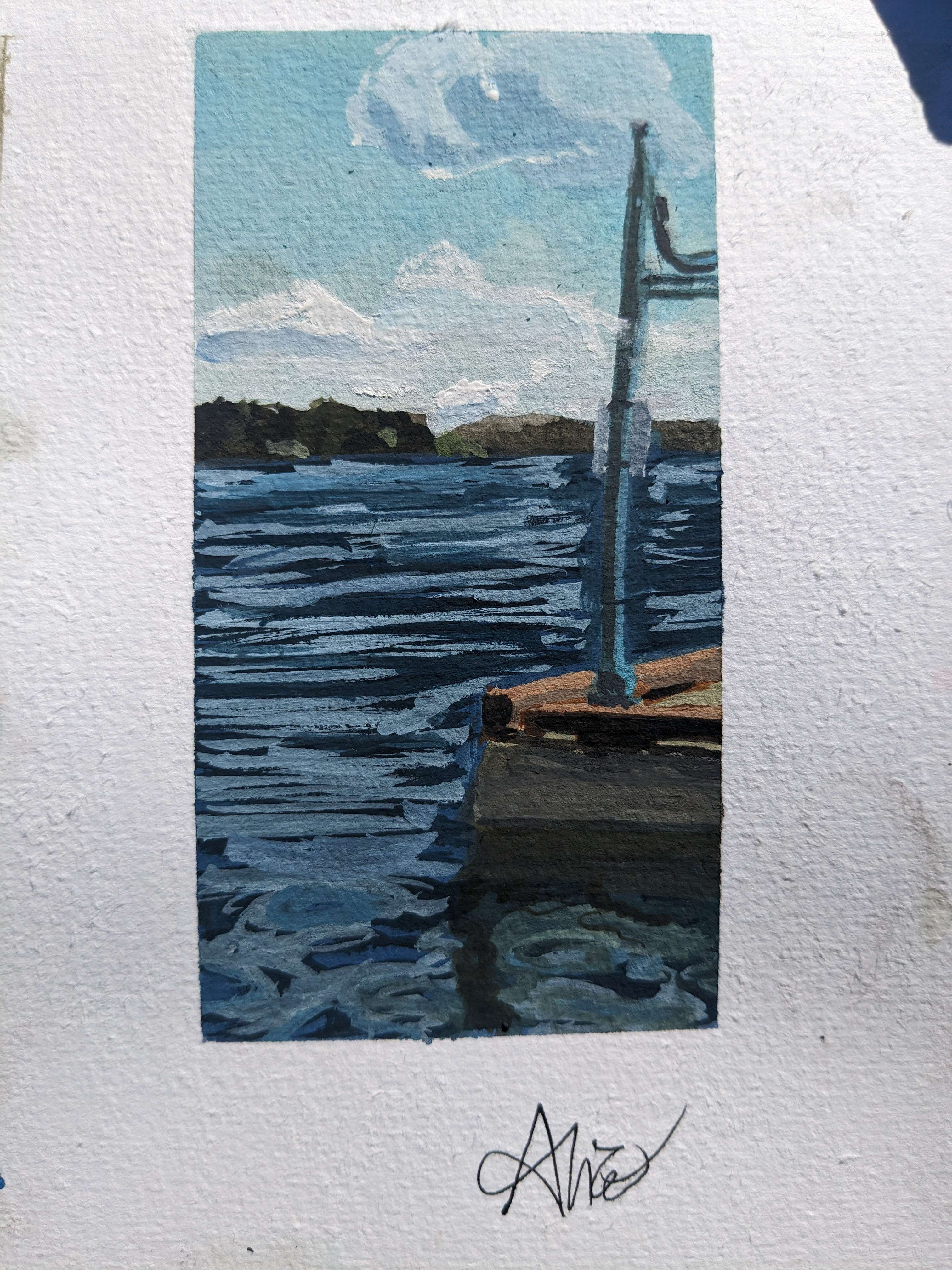 Made with Gouache- 1hr 1/2