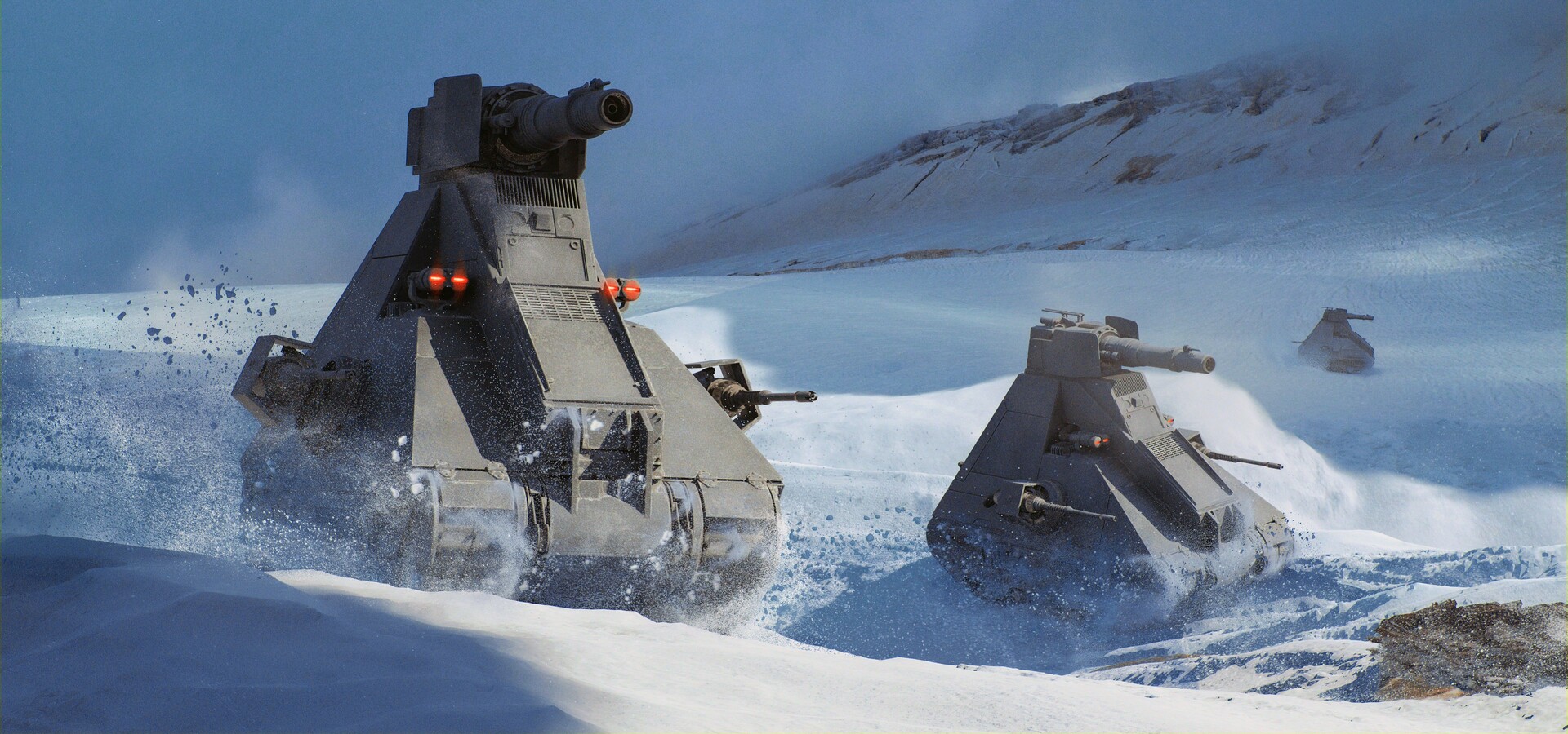 Imperial XR-58 Tank Droid, Advance on Fest! ( Rendering - Compositing )