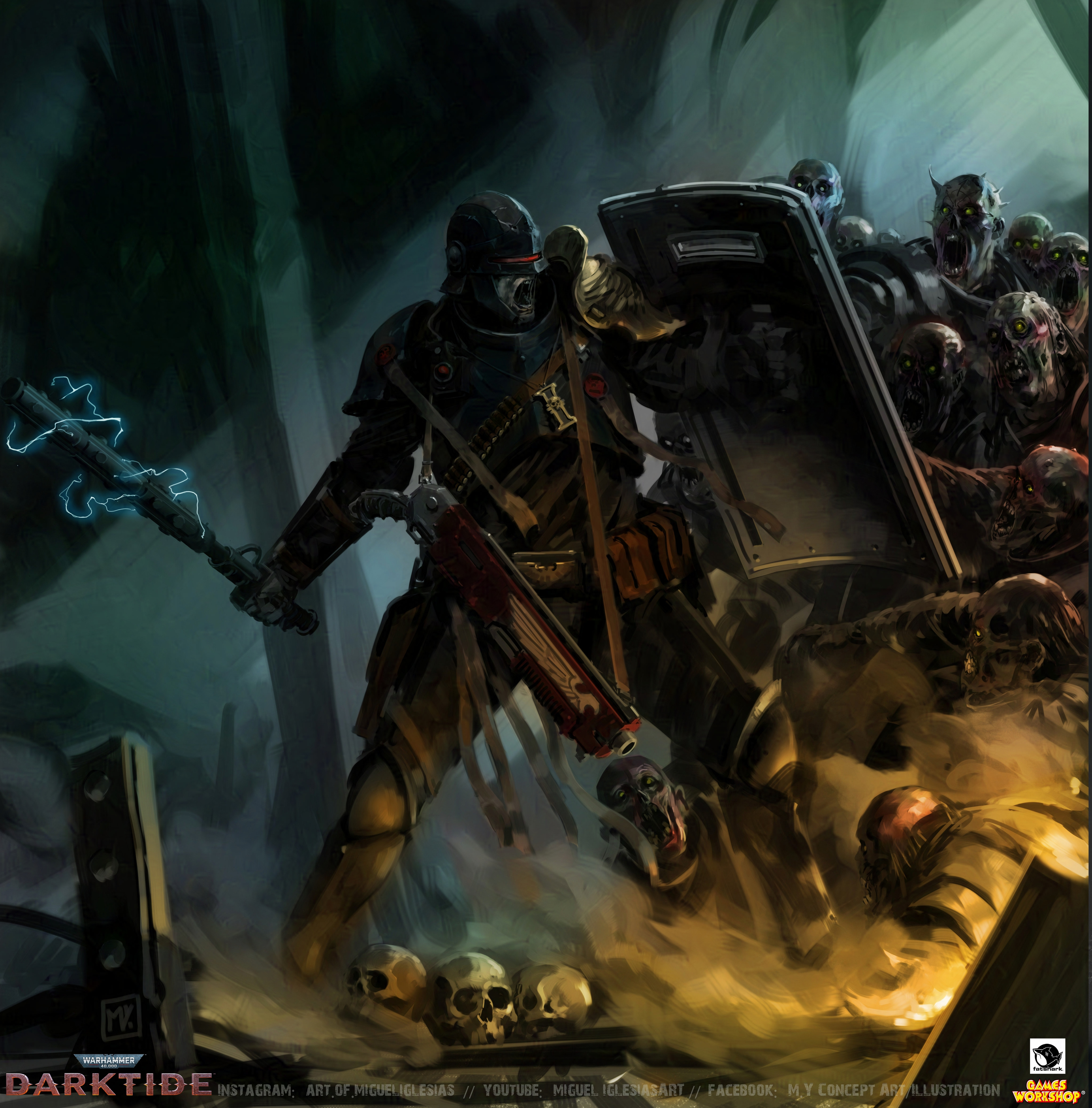 Miguel Iglesias - Warhammer 40000:Darktide- Characters Classes ...