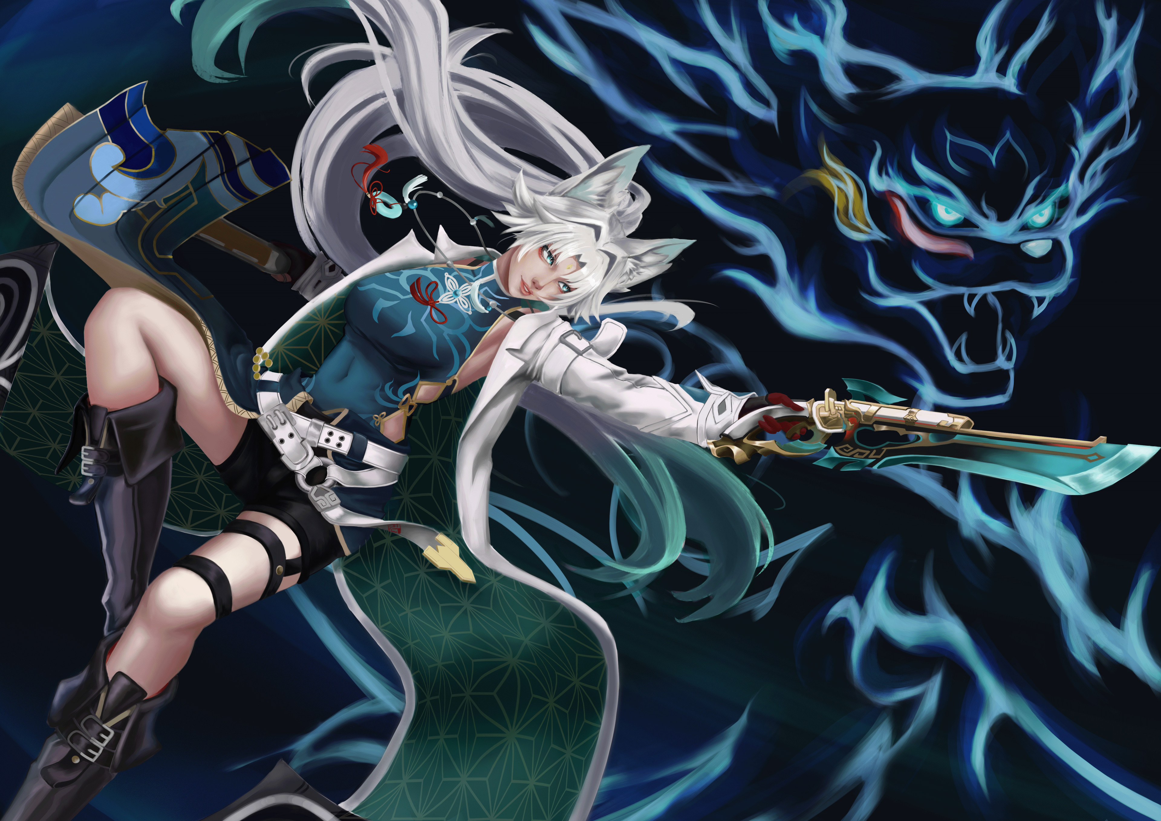 ArtStation - Honkai StarRail - Fei Xiao