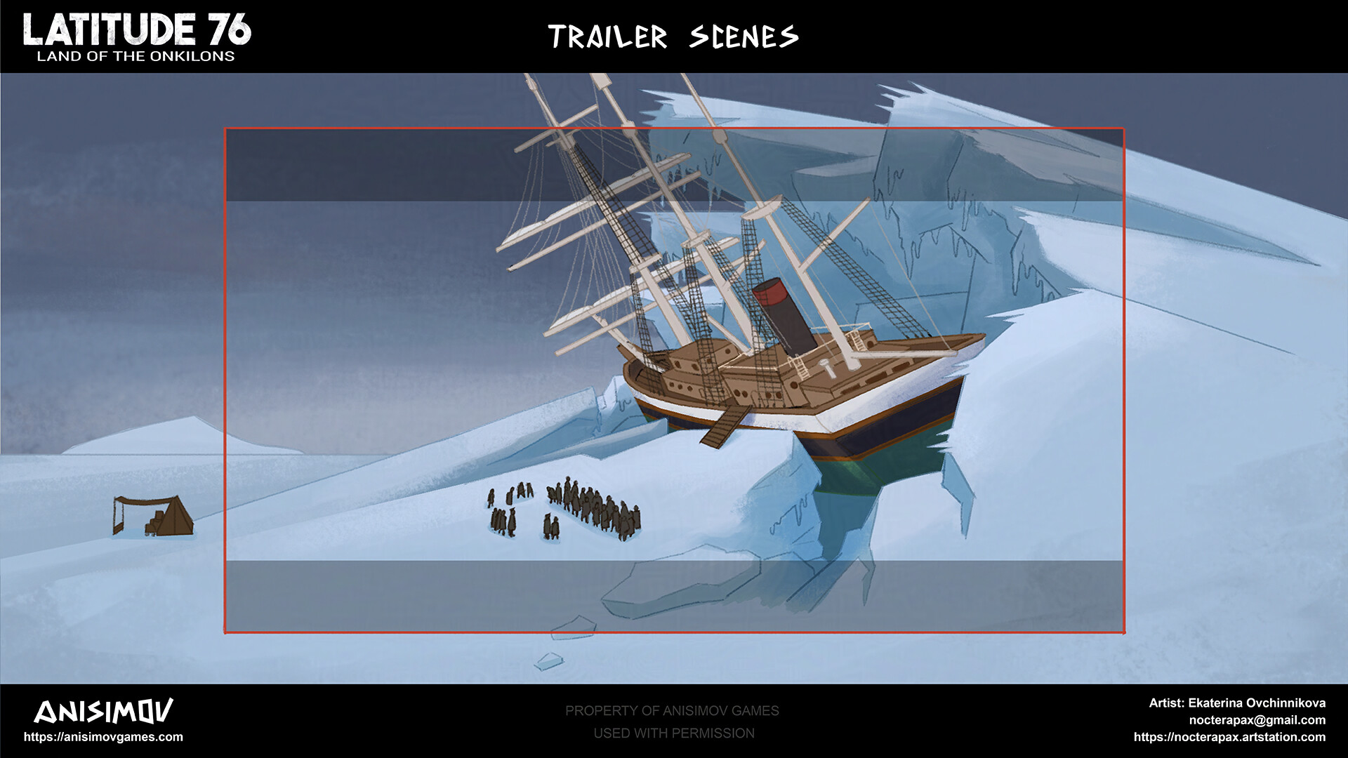 ArtStation - Story Trailer Key Art & Development - Latitude