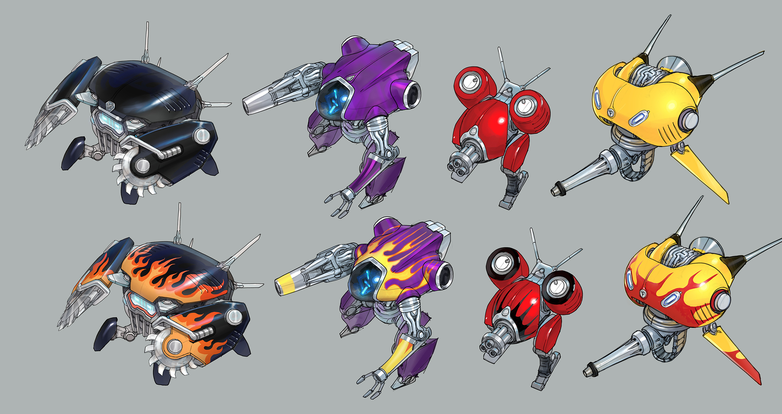 Hot Rod! Some of this design language eventually made it over to the Bone Brigade too