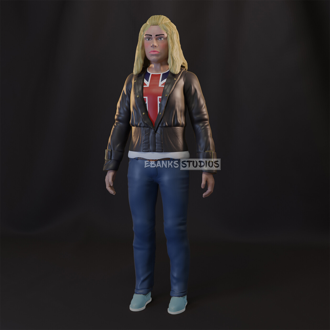 ArtStation - Rose Tyler (Empty Child) Doctor Who Figure Kit ArtStation - Rose Tyler (Empty Child) Doctor Who Figure Kit