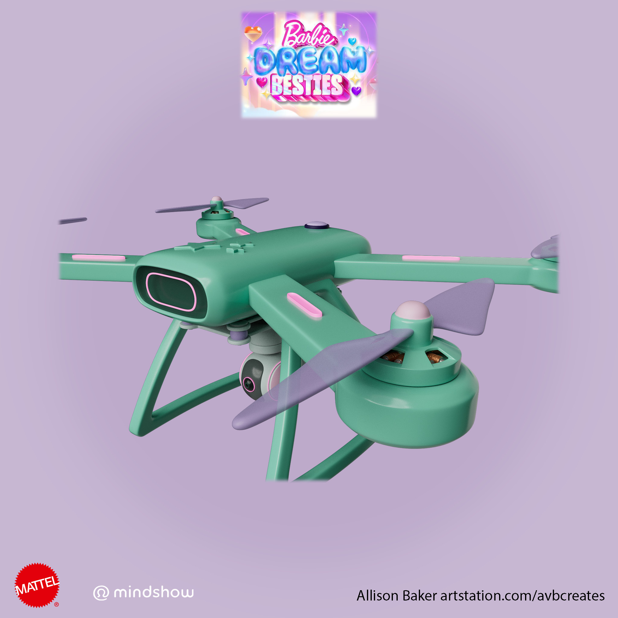 Drone render - some details