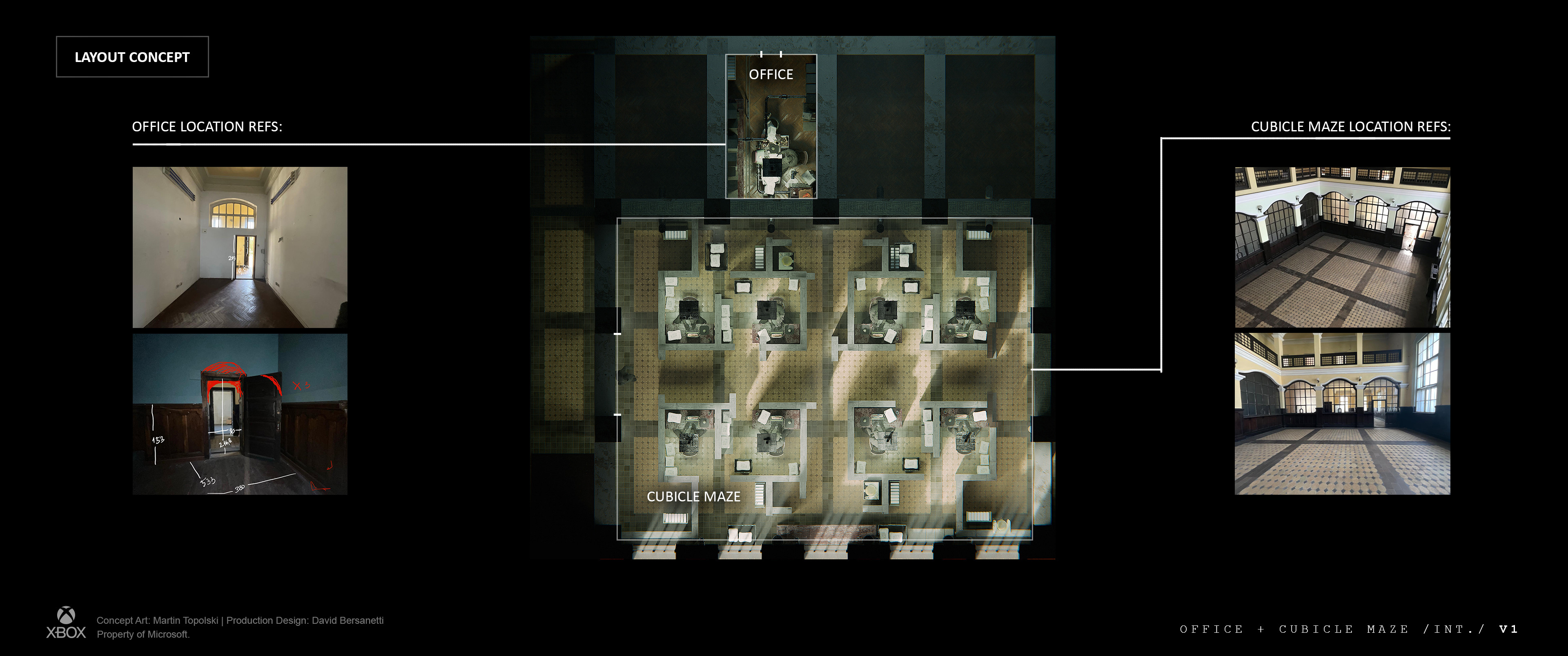 Office + Cubicle Maze /INT./ V1