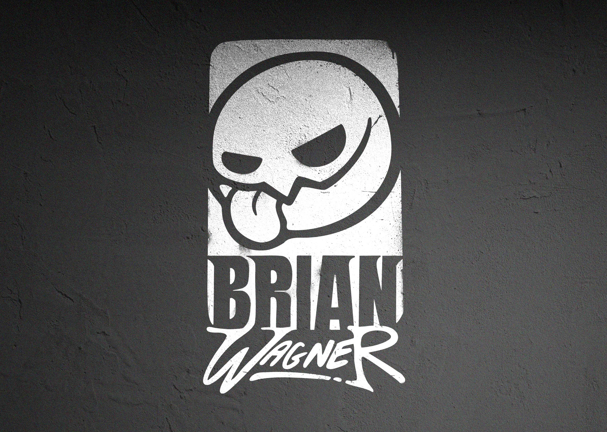 The Finished Primary Logo, with some post-processing/destruction applied.