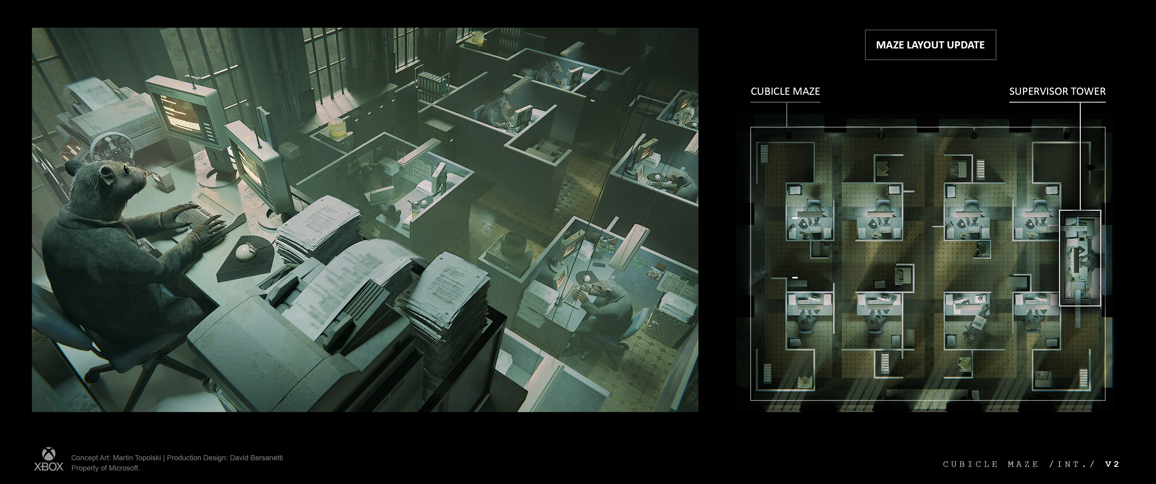 Cubicle Maze /INT./ V2