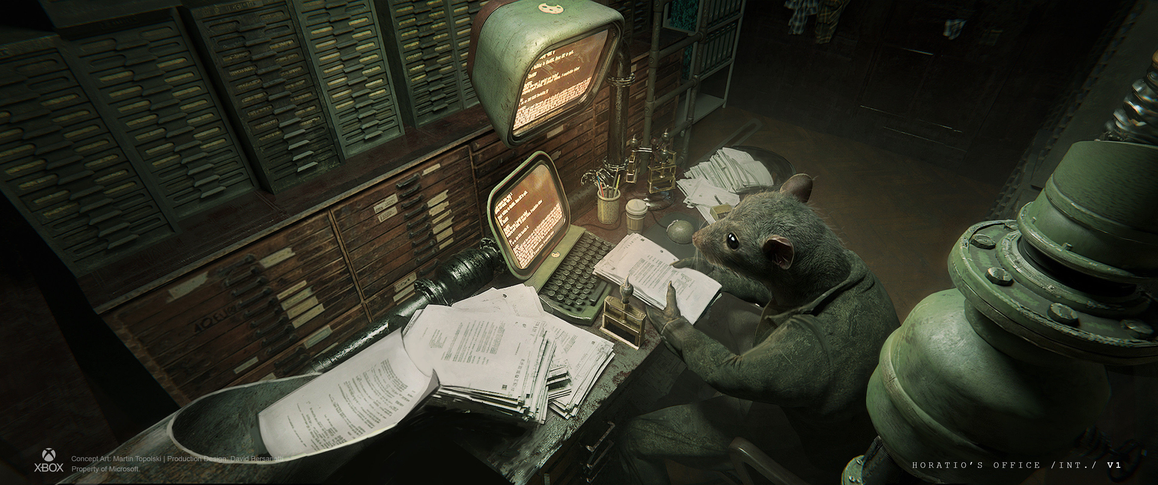 Horatio's Office /INT./ V1