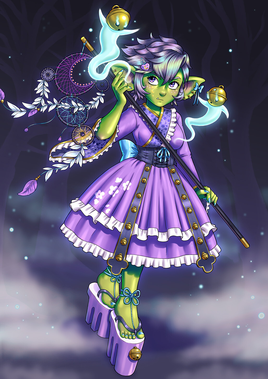 Glimma the Bell spirit catcher