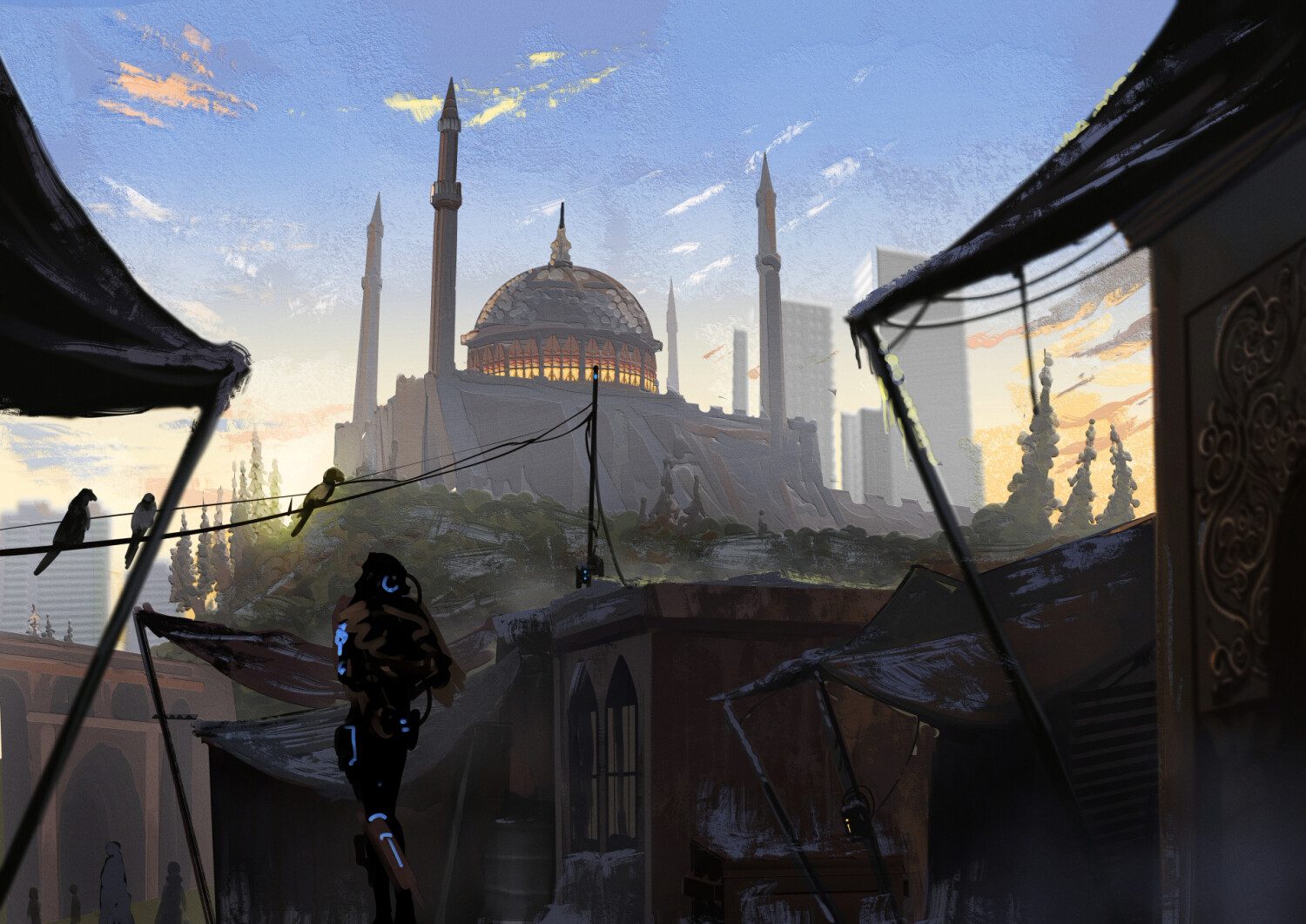 Duskwatch Headquarters Concept Art