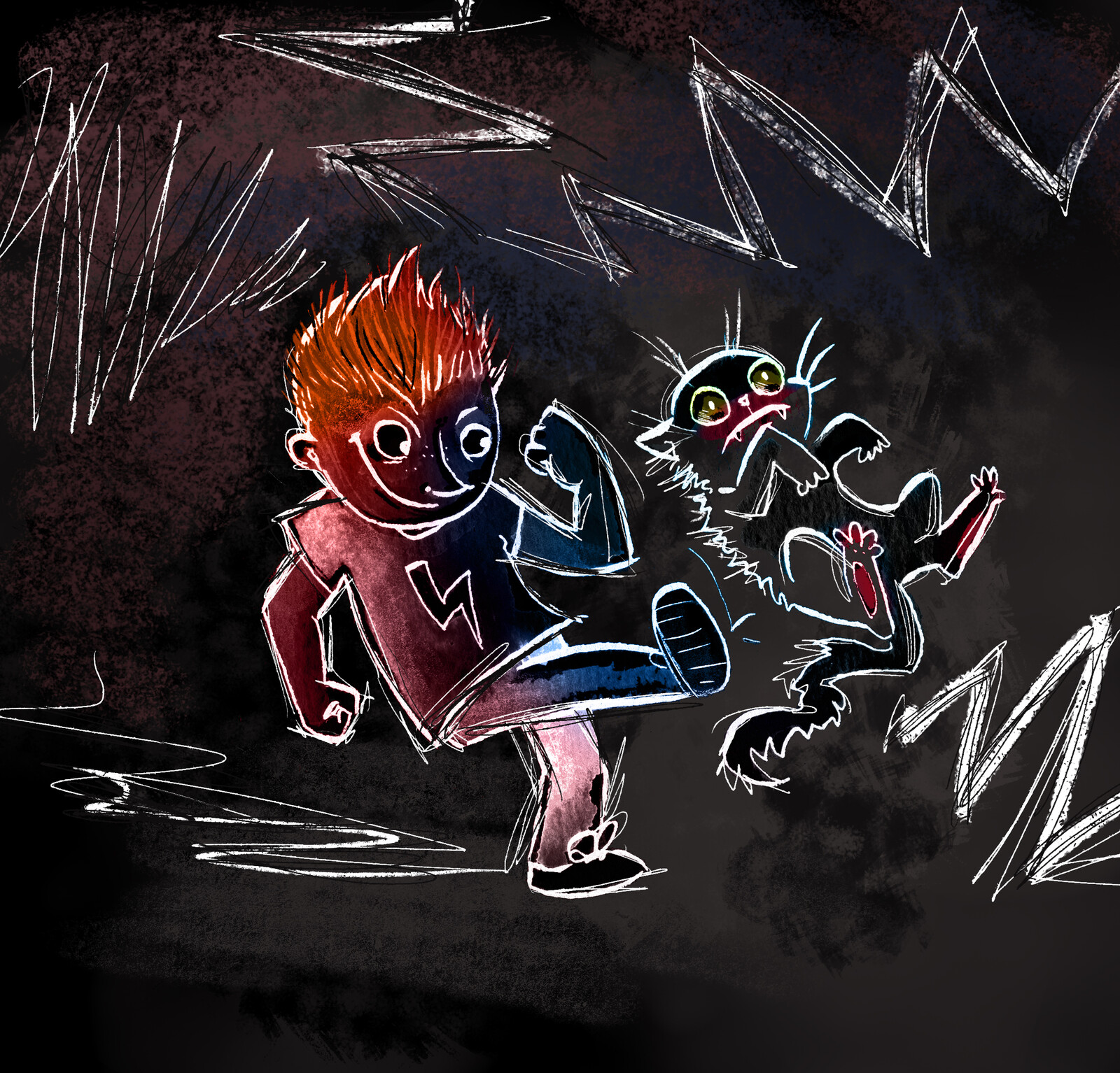 A real jerk. But it was a bit too much for the intention of the book.