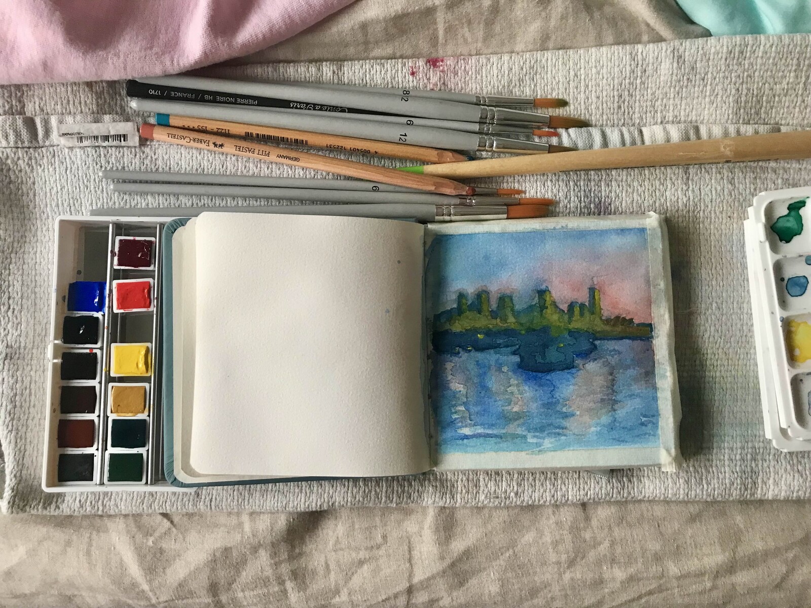 Watercolours / Life Drawing - 2025 (Ongoing)