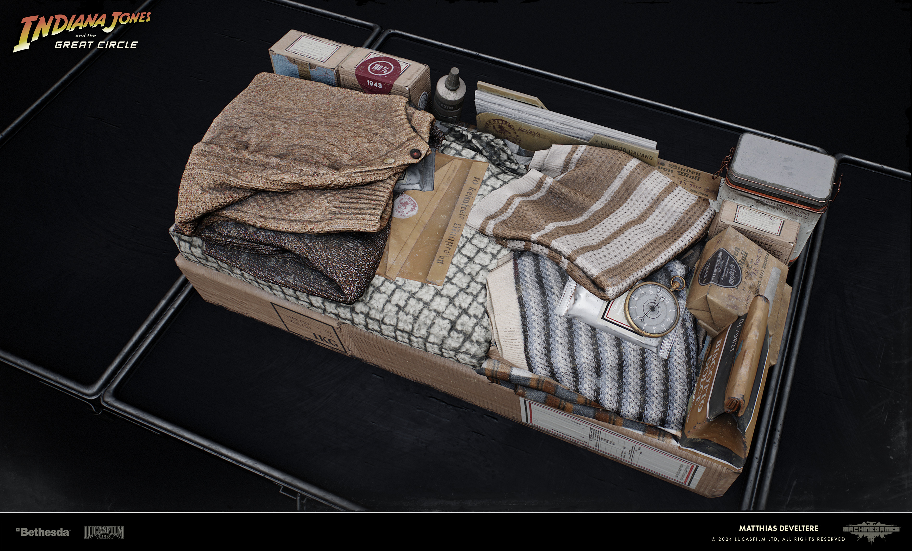 The sweaters I scanned, the rest is made manually 