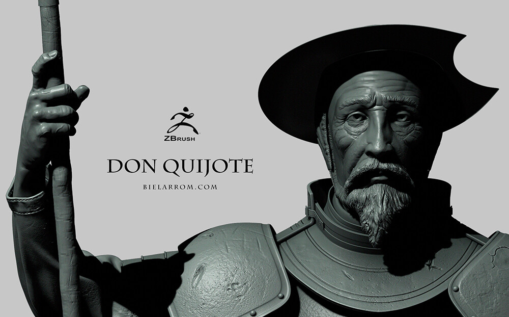 Don Quijote - 3D Model (ZBrush)