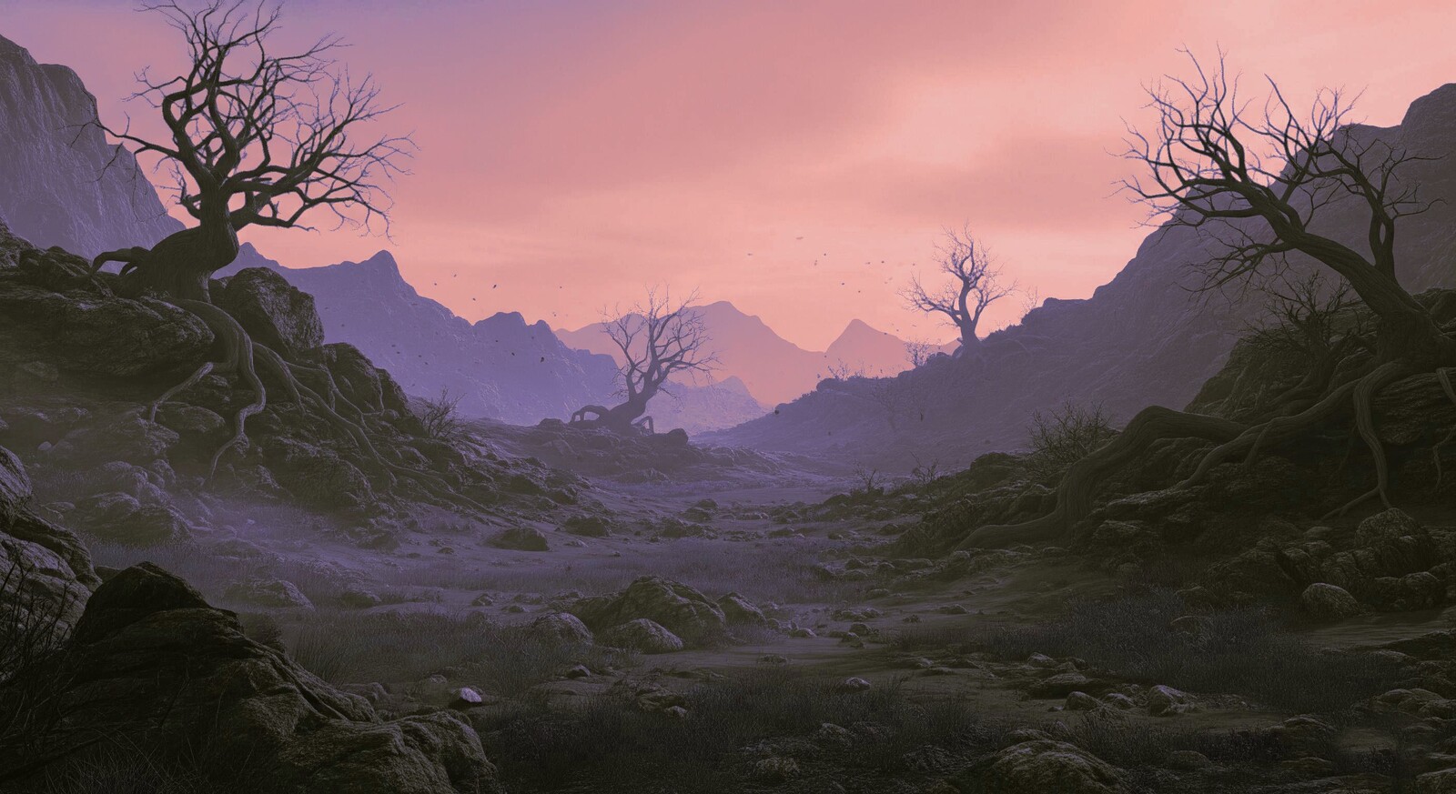 "The Seasons Of Fantasy" New Earth - Death Landscape