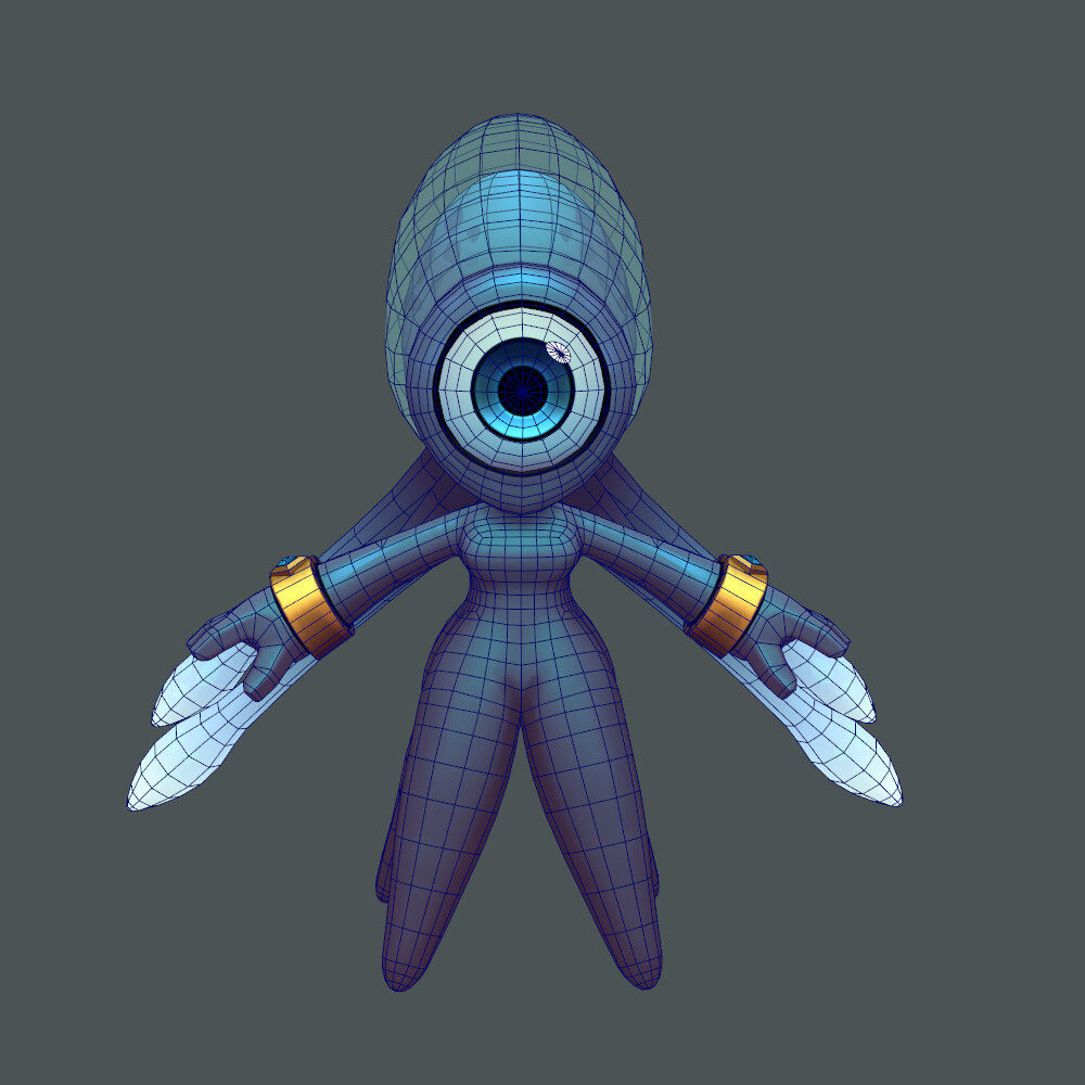 Wireframe in Maya