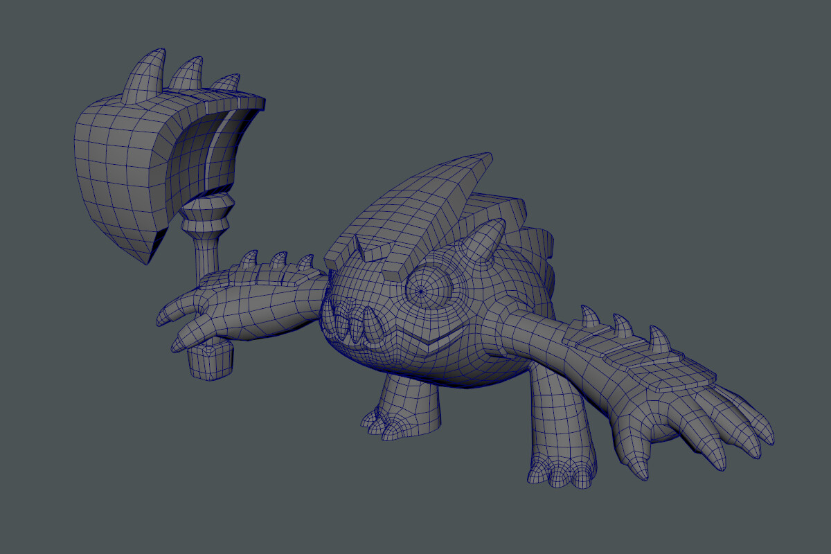 Wireframe in Maya