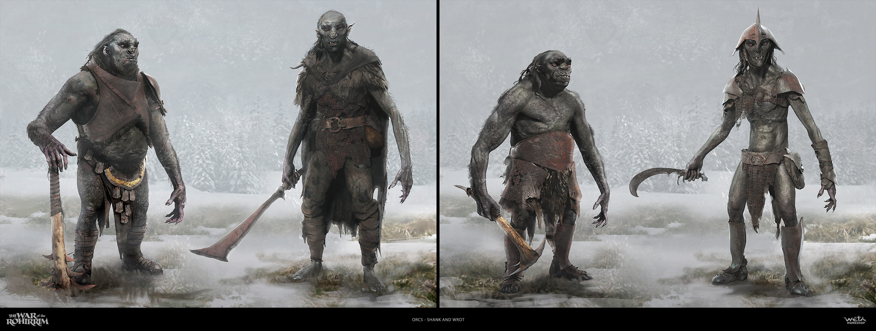 Mountain Orcs - Shank &amp; Wrot