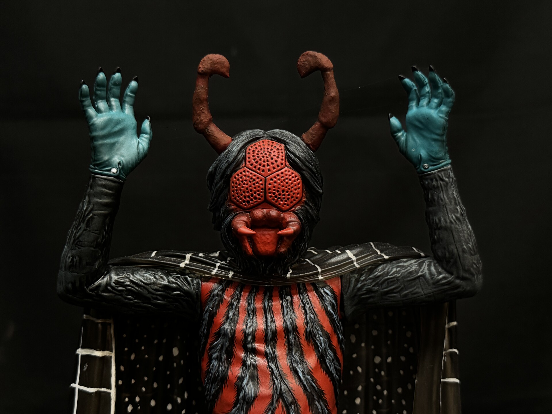 ArtStation - Kamen Rider : Man Spider Art Statue (One-Off) 怪奇蜘蛛男 完成品
