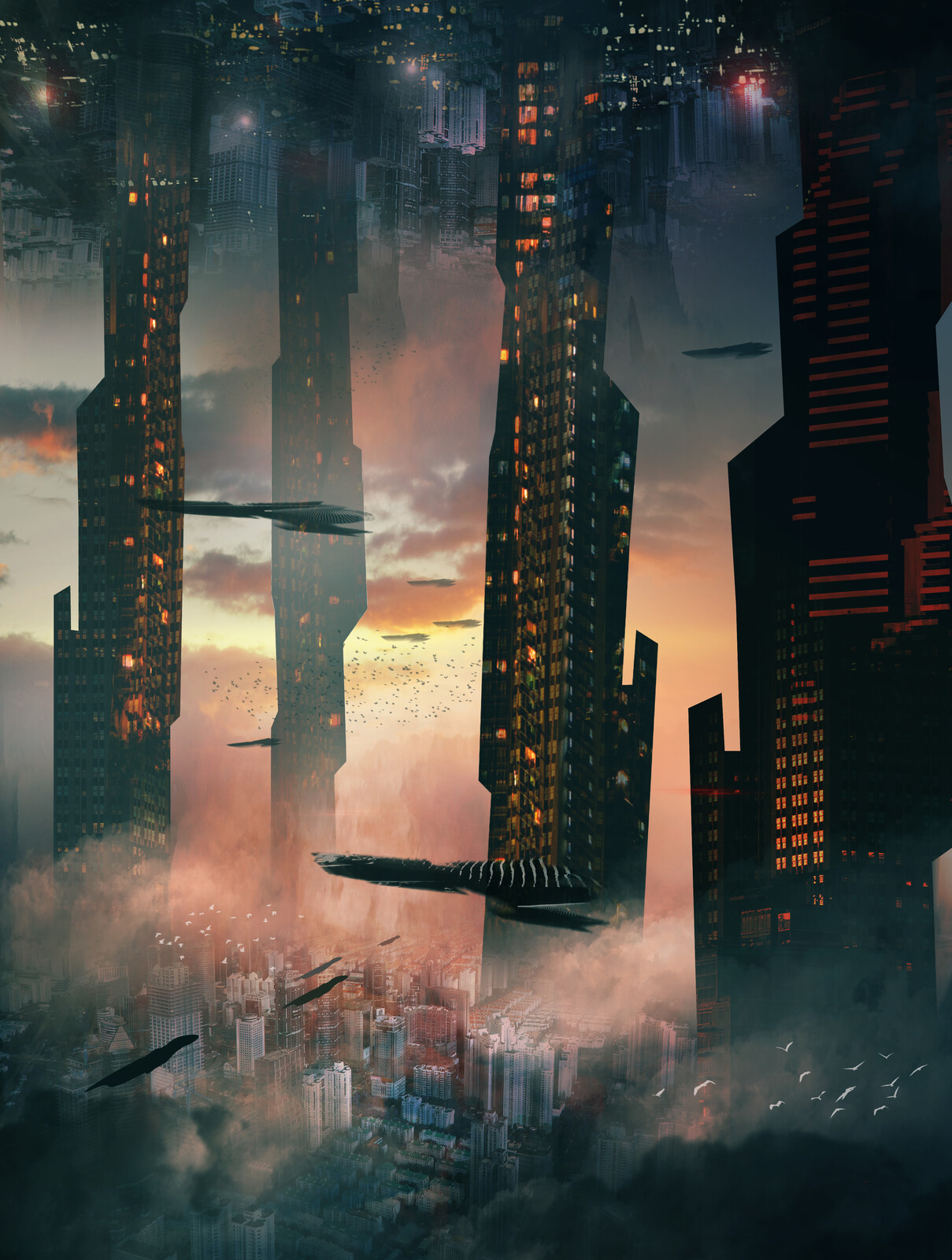 Sci Fi Cyberpunk World