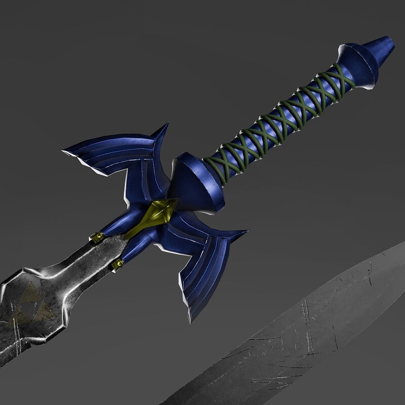 Master Sword - Legend of Zelda - Fan Art