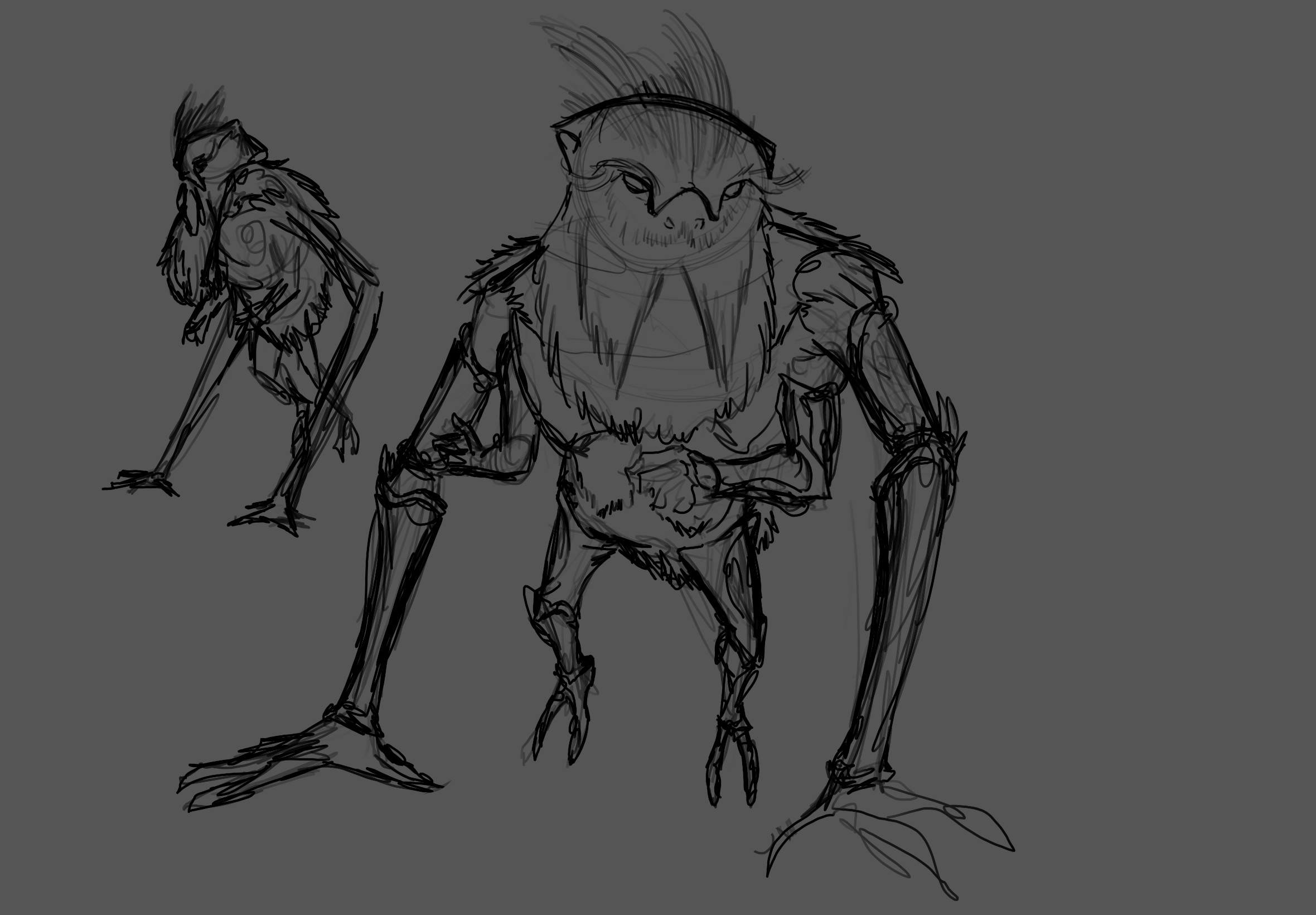 Original concept sketch from a few years ago
