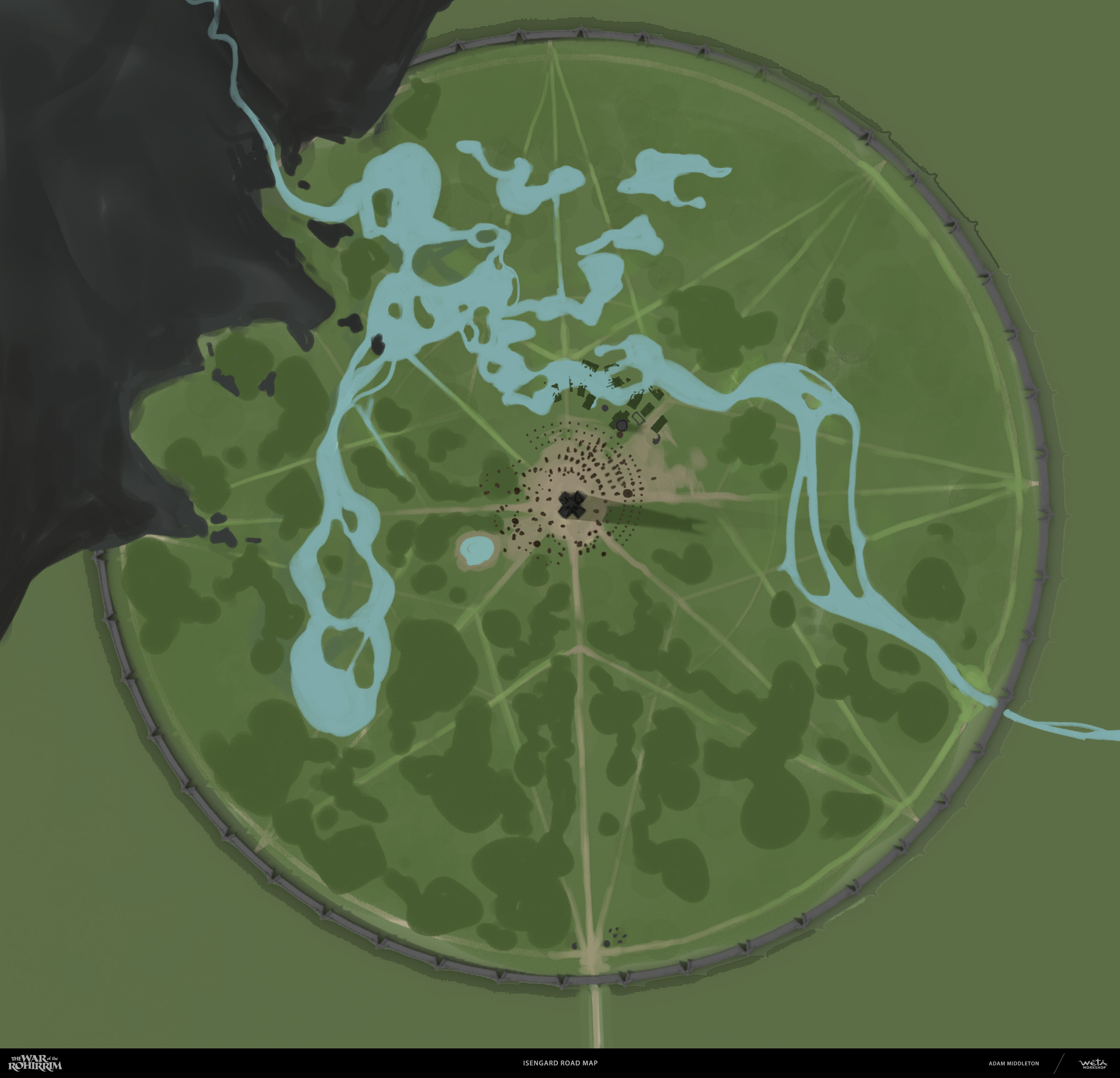 Isengard Road Map
Artist: Adam Middleton