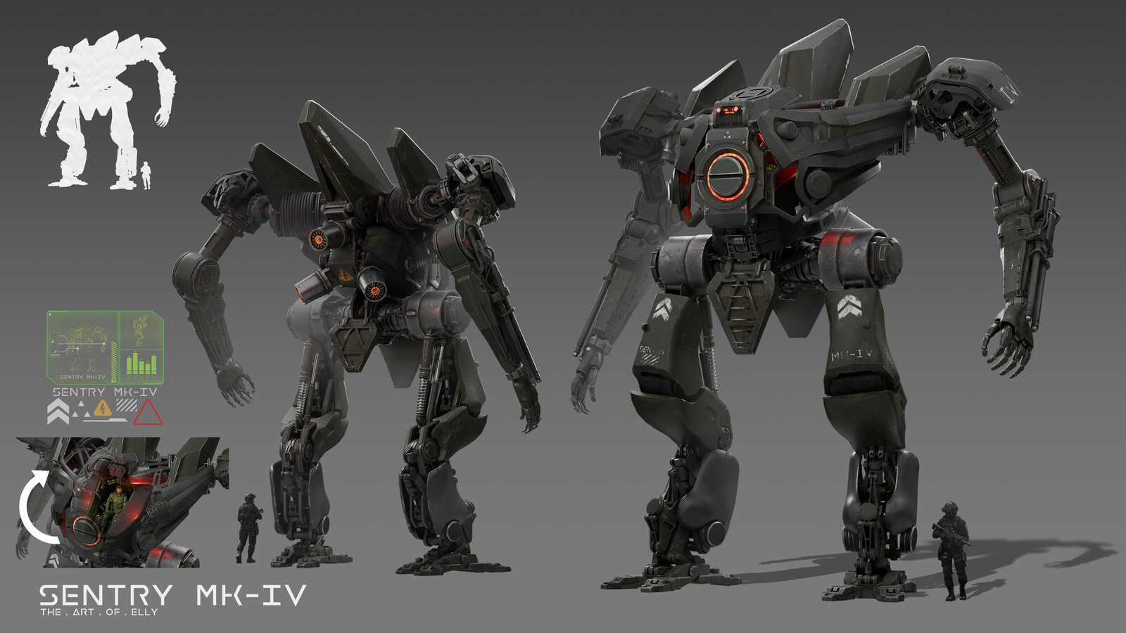 Sentry - Mech Design Callout 1