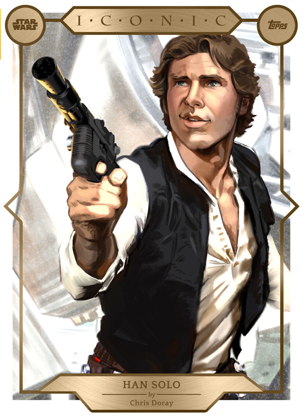 Han Solo - Iconic - Star Wars Card Trader by Topps