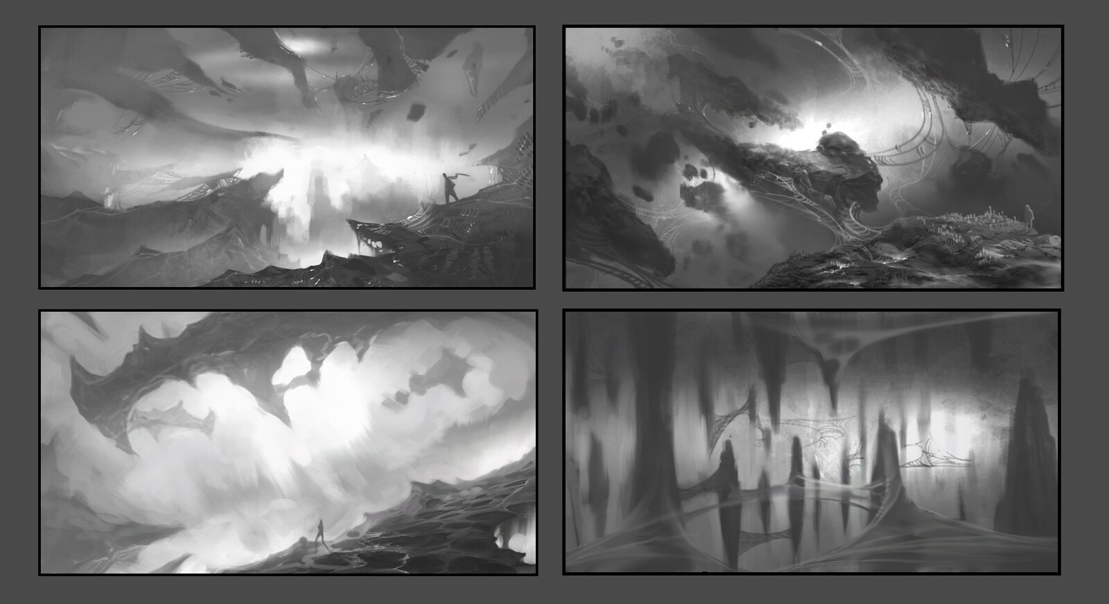 Demonweb Pits - Sketches