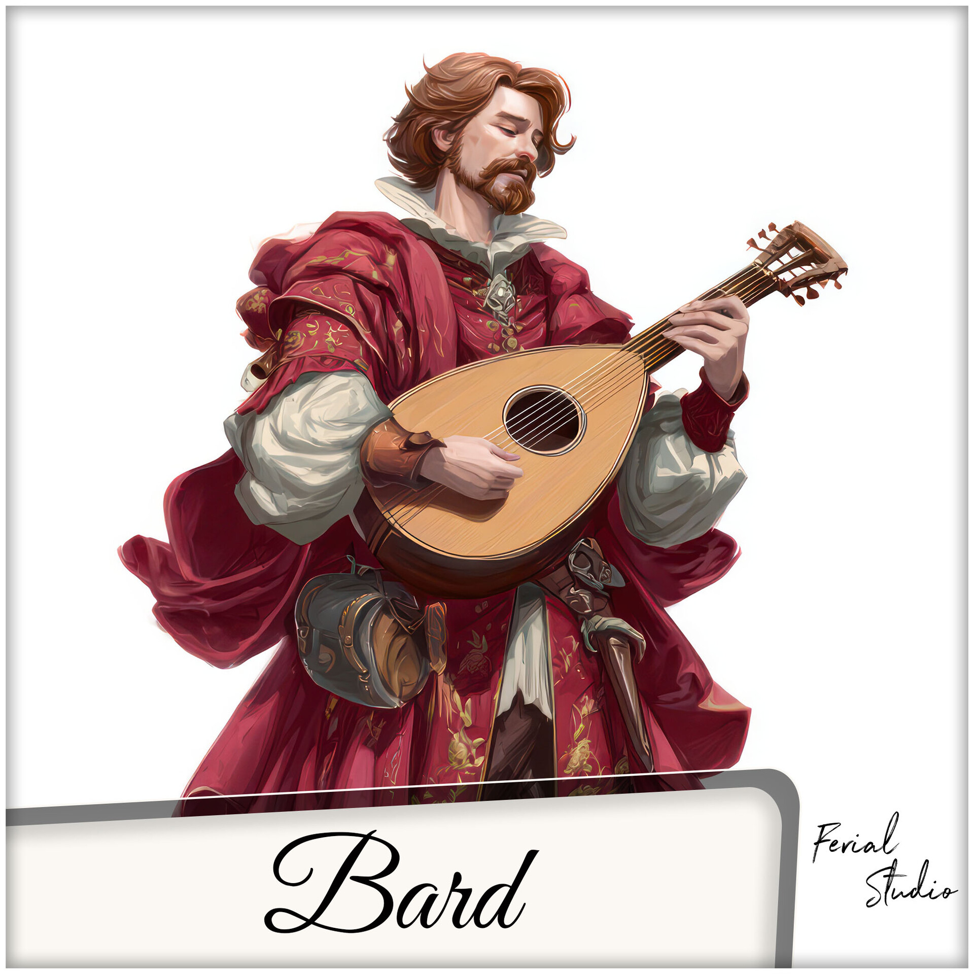 Ferial Studio - 🔹240 Bard - Cartoon Character Reference Image Pack v ...