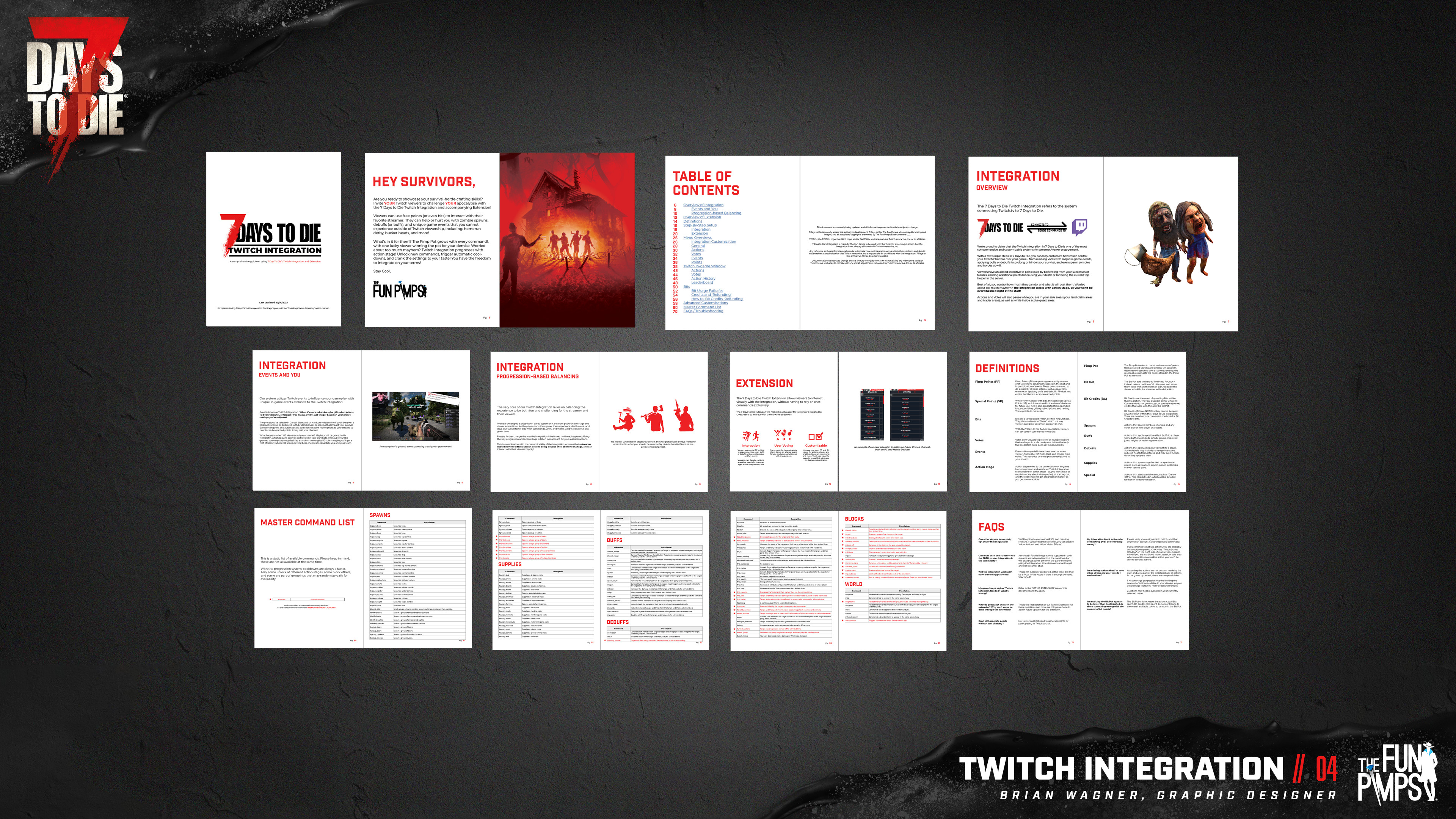 https://7daystodie.com/wp-content/uploads/2023/10/twitch_documentation_rev_10_26_2023.pdf

I created the documentation for the Twich Integration as well, a quick guide with detailed set-up instructions and hyperlinking for navigation.