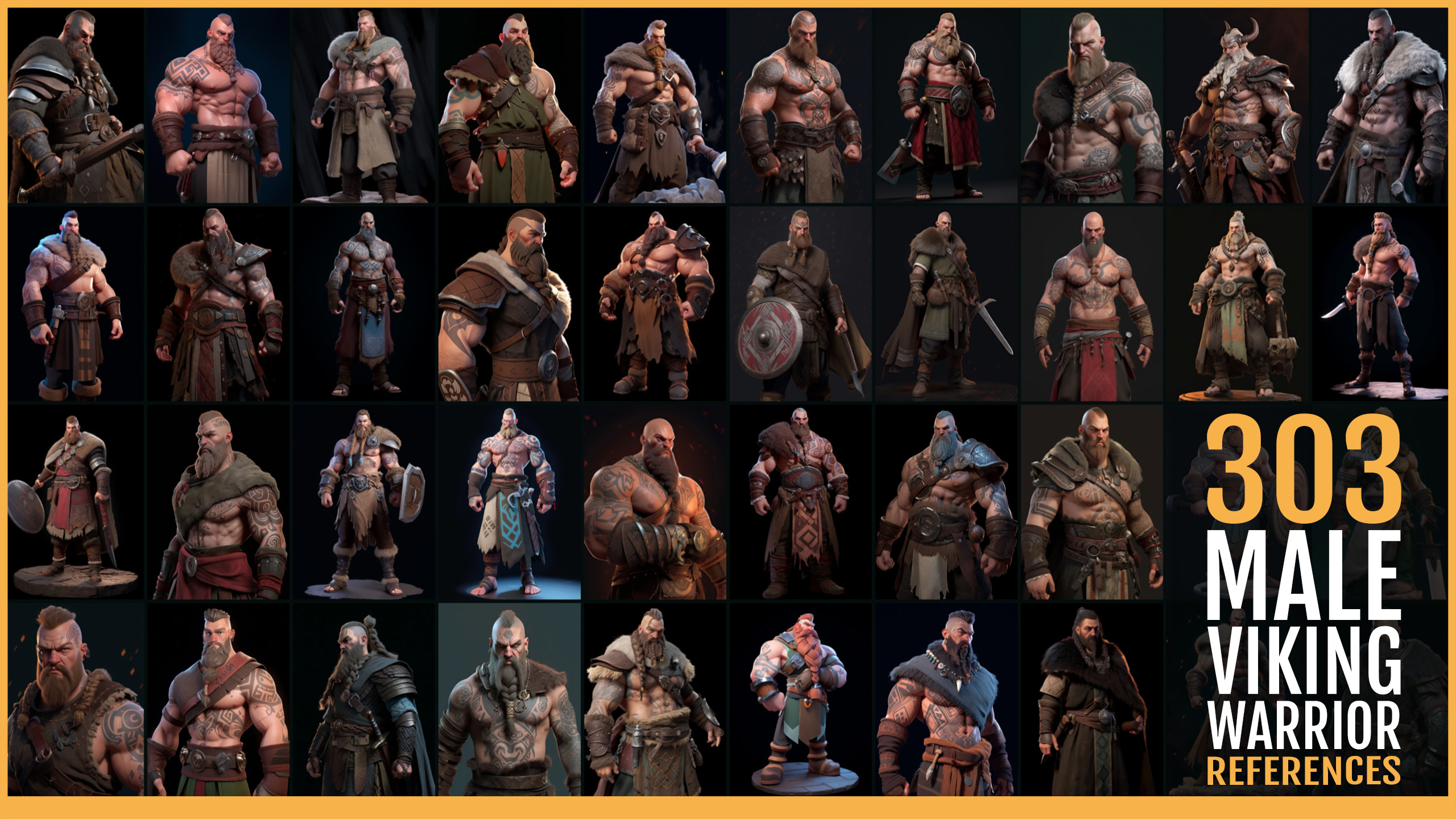 Product Link: https://www.artstation.com/a/36744815
Game Character Bundle VOL4 [80%OFF]: https://www.artstation.com/a/36744545