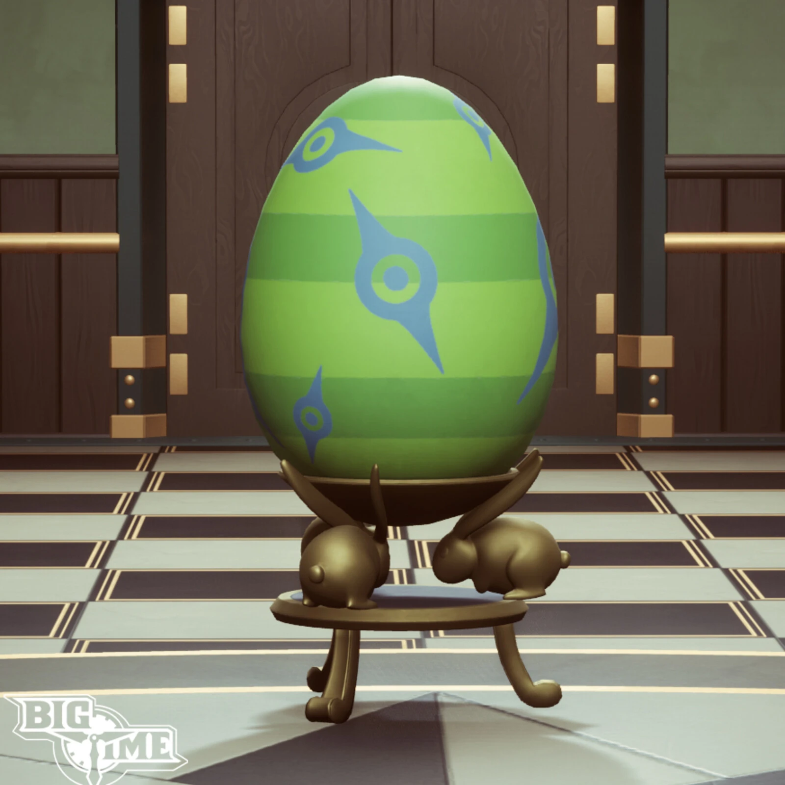 Display Egg in-game