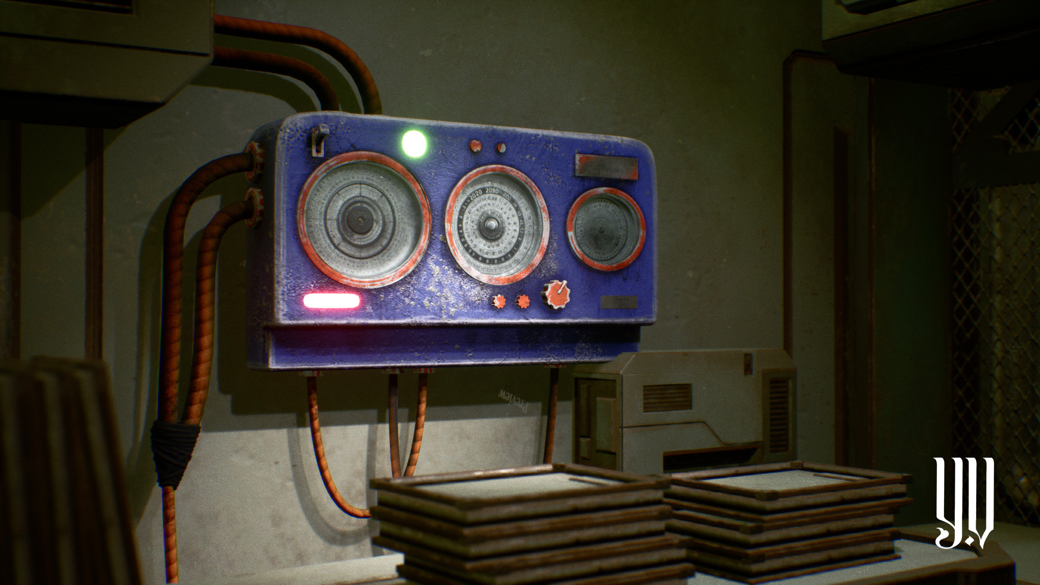 I render the thing in UE for presentation