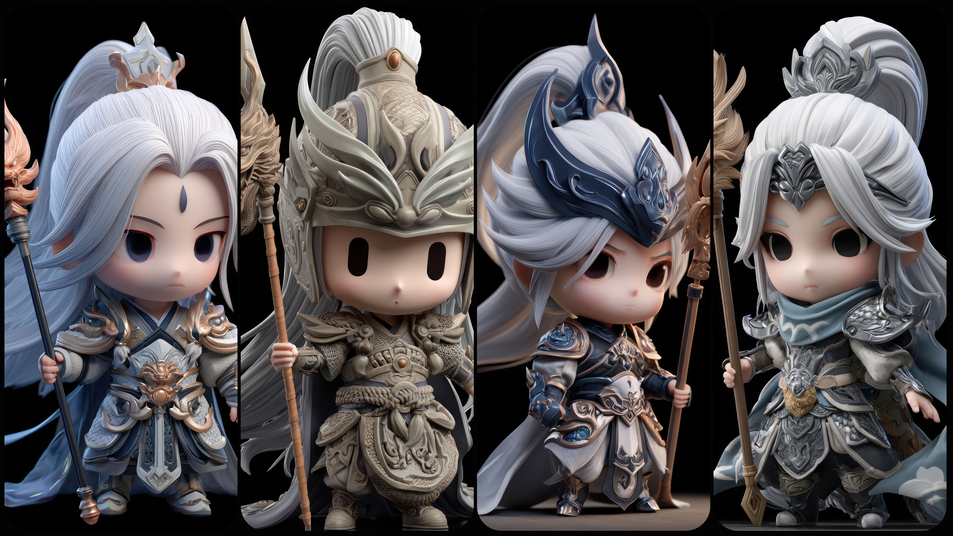 240 Chibi Japanese Warrior - Stylized Character Reference Image Pack v.120 |4K|
https://www.artstation.com/a/48924434