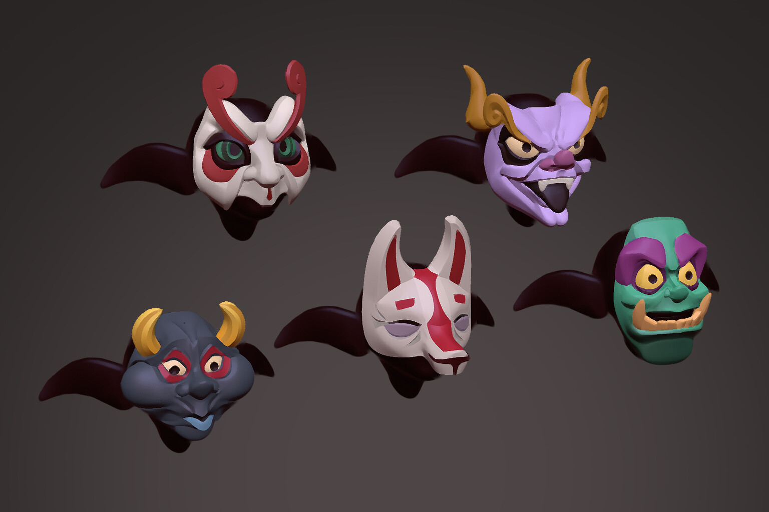 Mask iterations before settling on top left