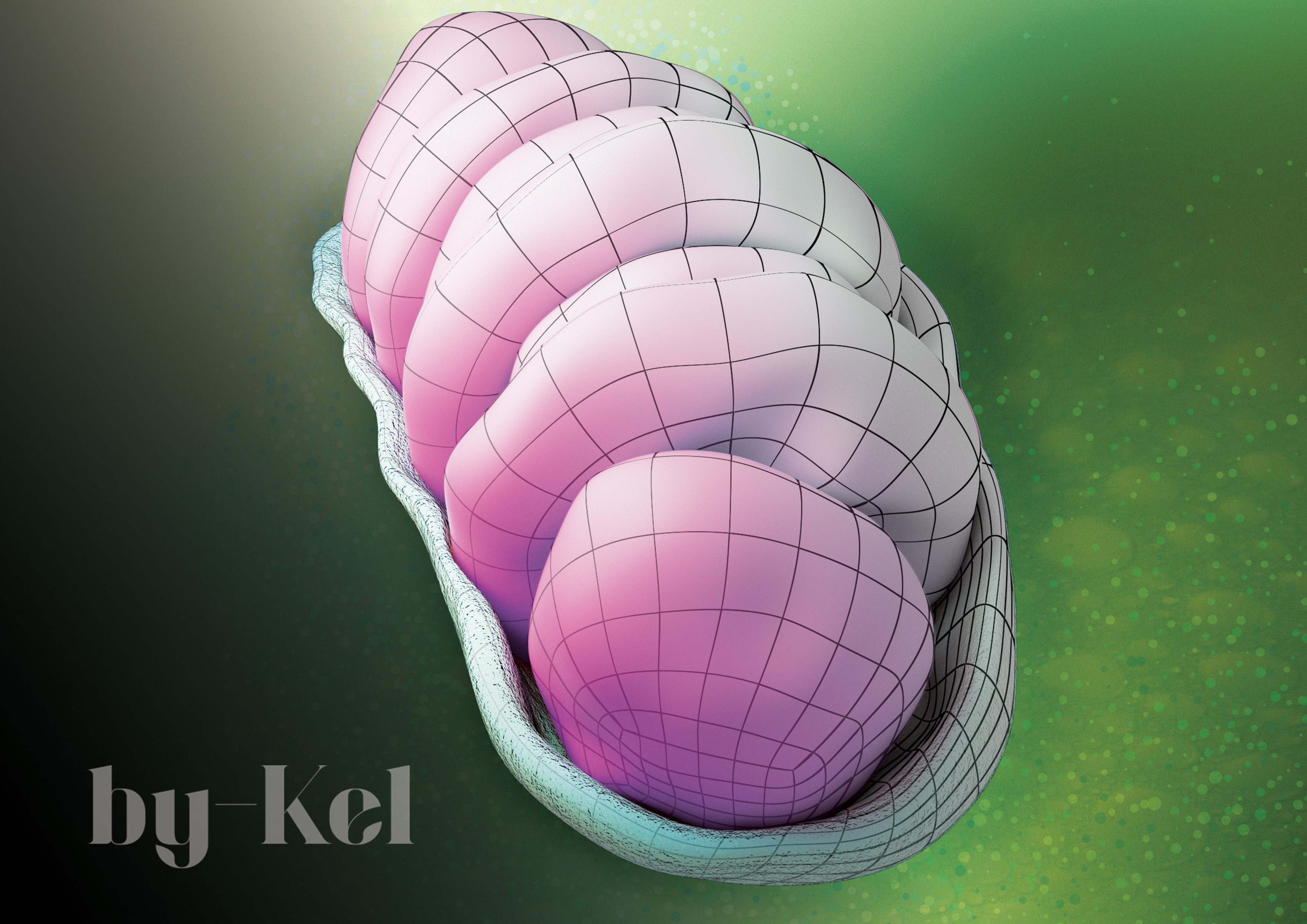 Mitochondrion full membrane wired.