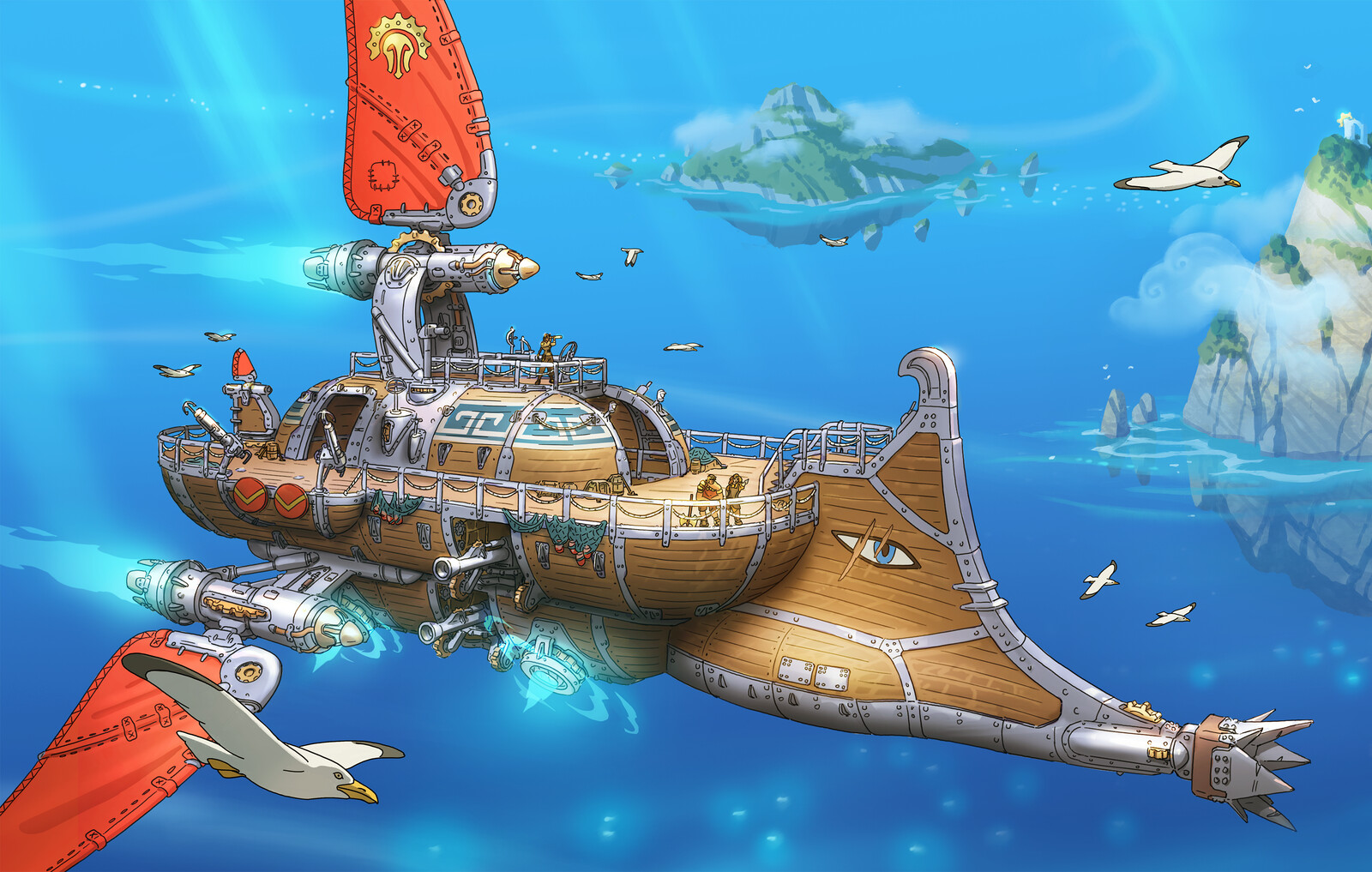 Echoes of Elysium: Airships