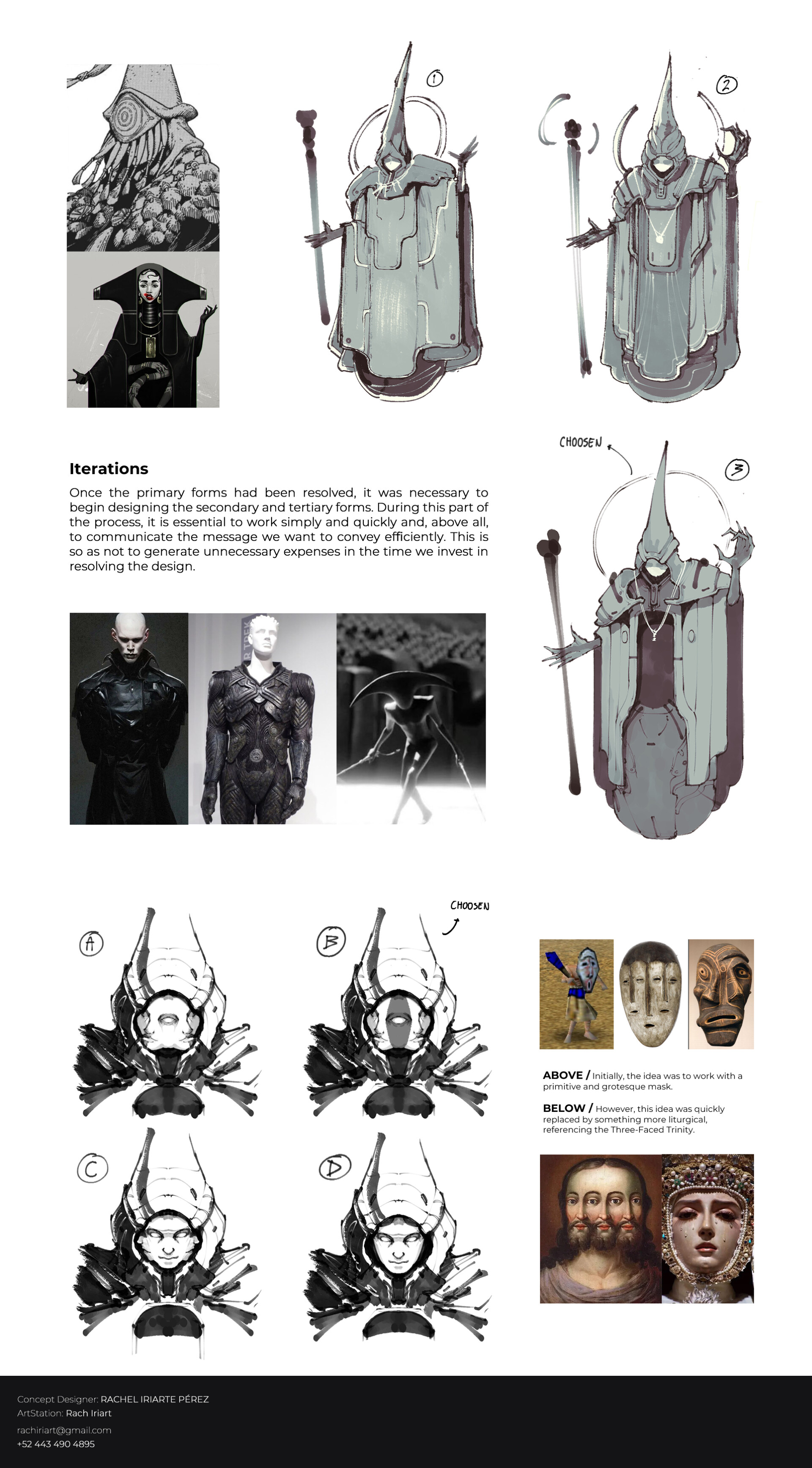 The Apostle of the Void  Character Design