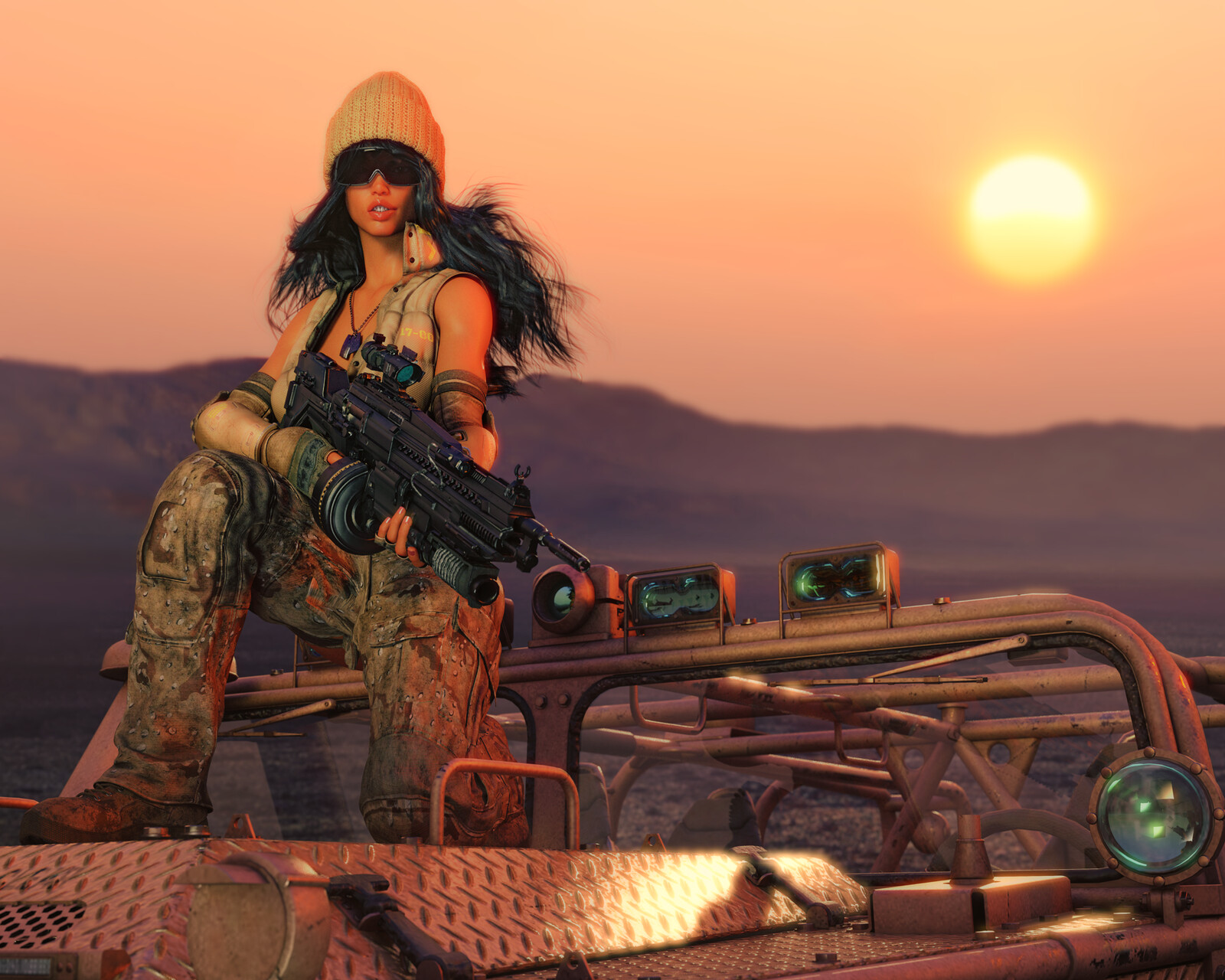 Got Terrorists? She's Got Solutions.