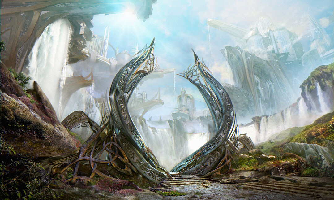 Celtic Gate Concept Art