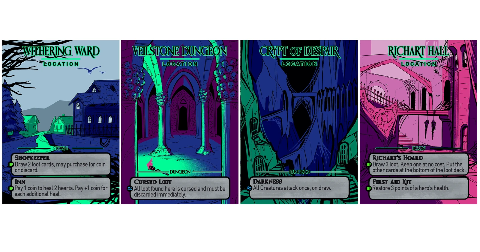 Locations Cards II