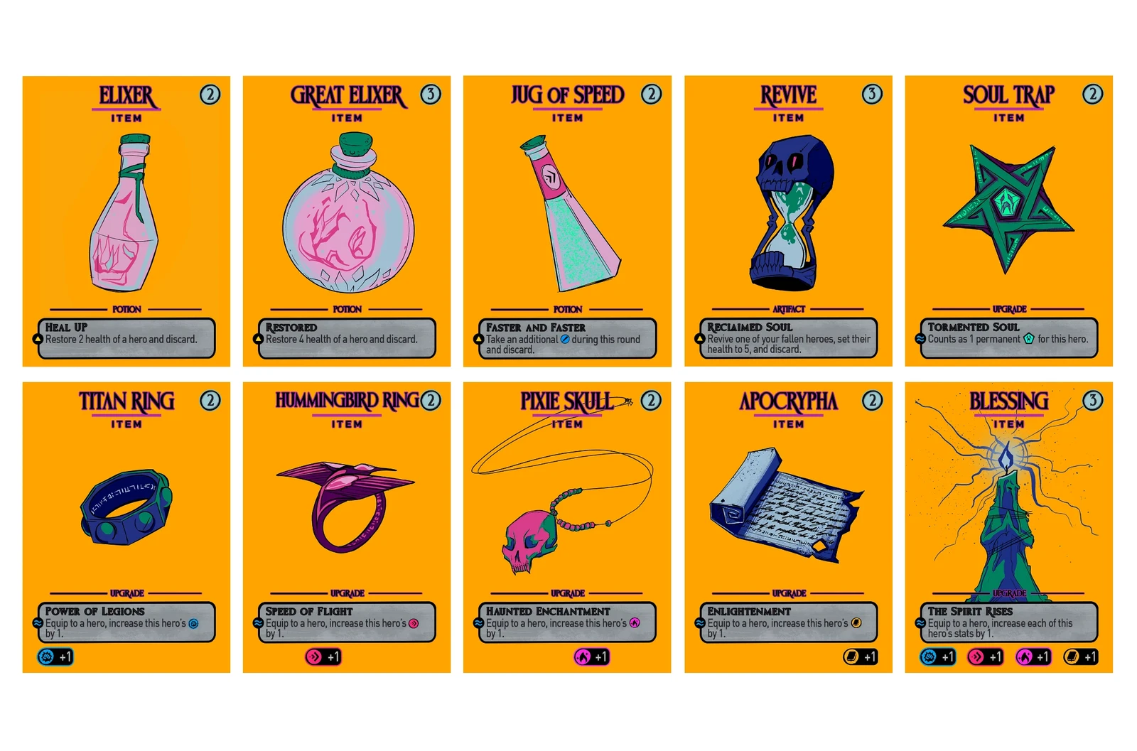 Items Cards