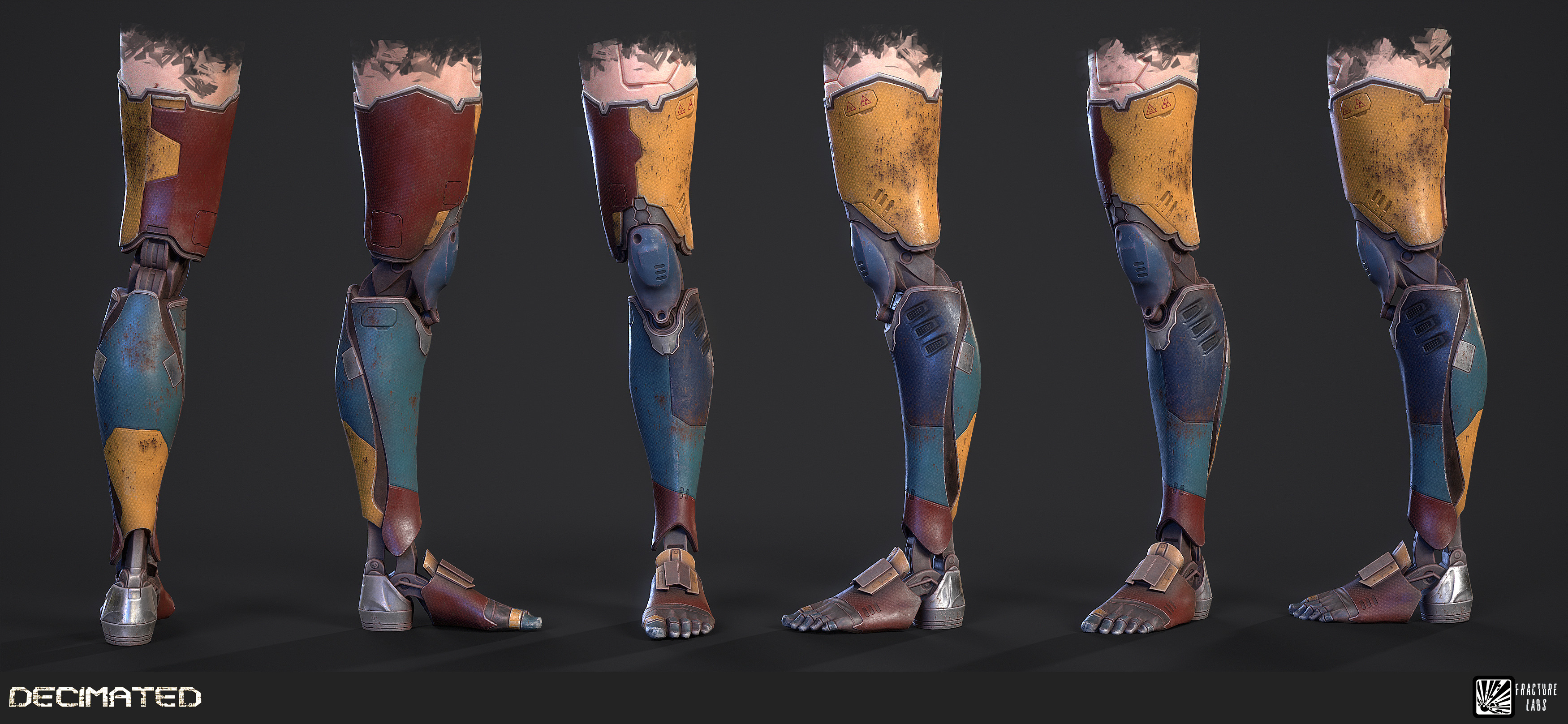 Junkyard Cybernetic Leg