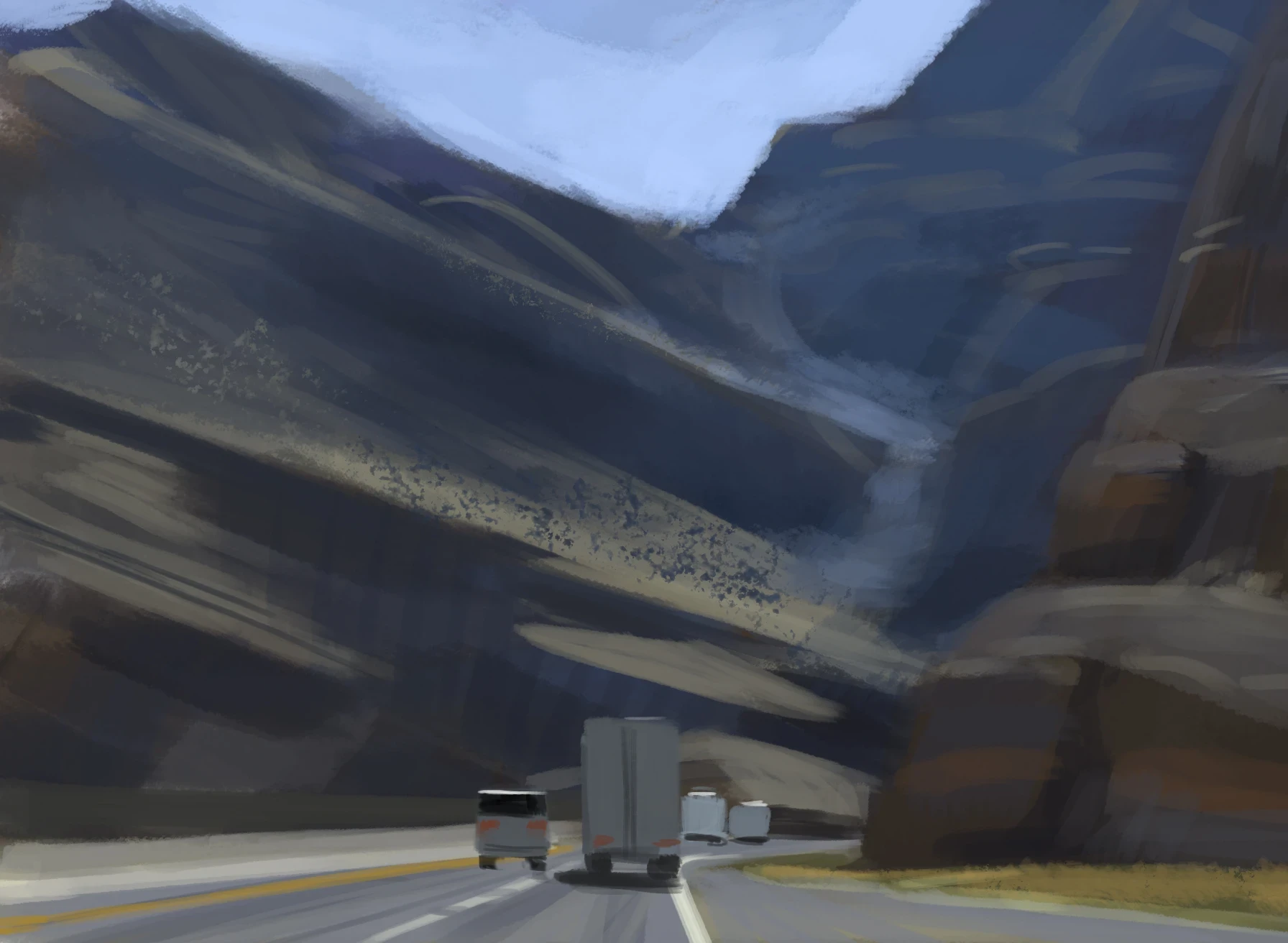 Third study following Nathan Fowkes’ teachings from Schoolism.