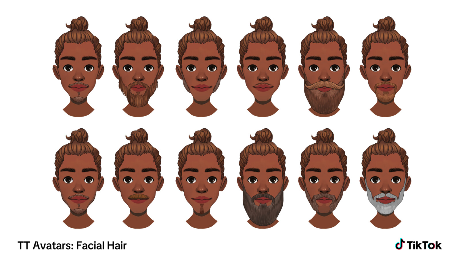 TikTok Avatars: Facial Hair