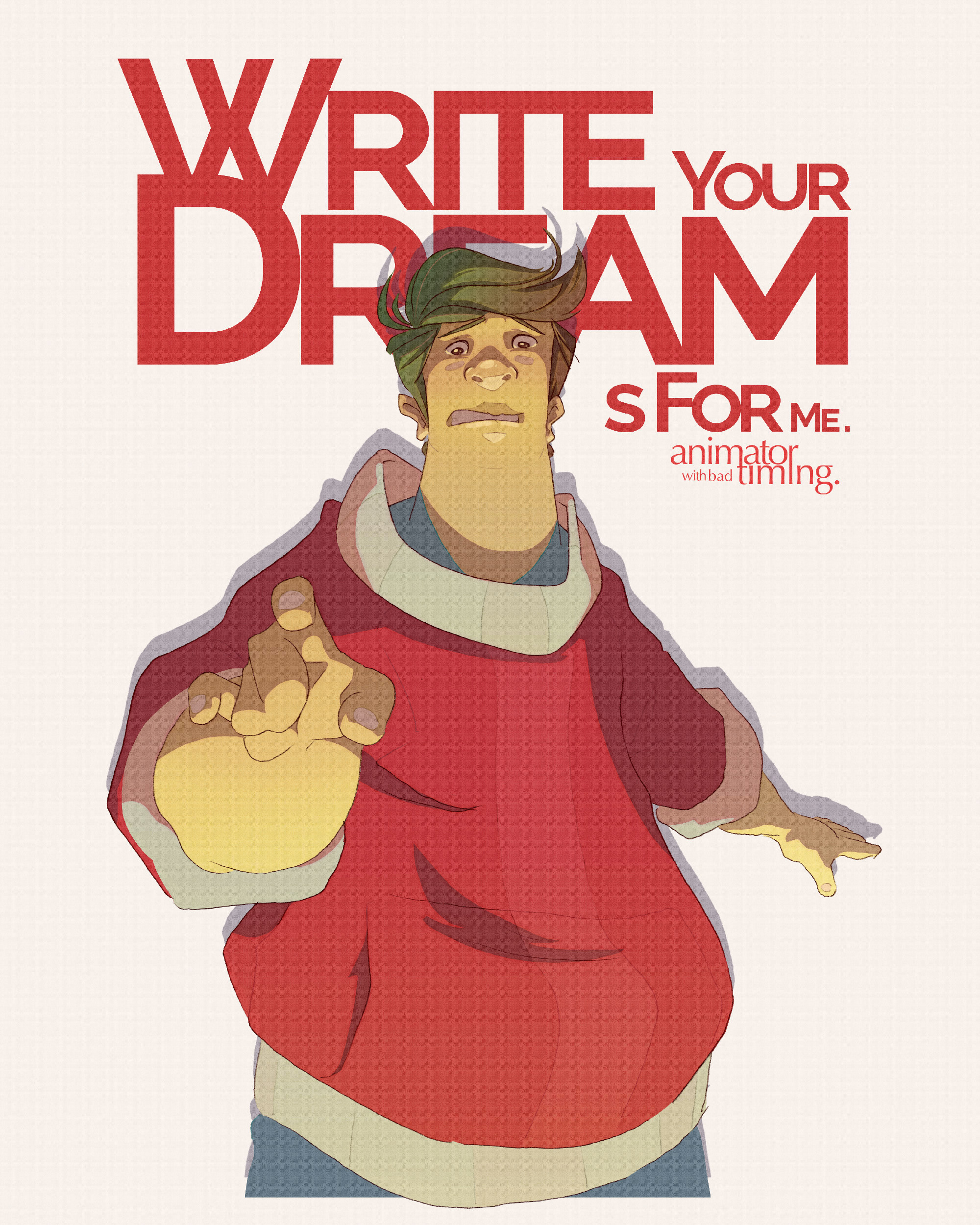 Write Your Dreams for Me :: Poster Design