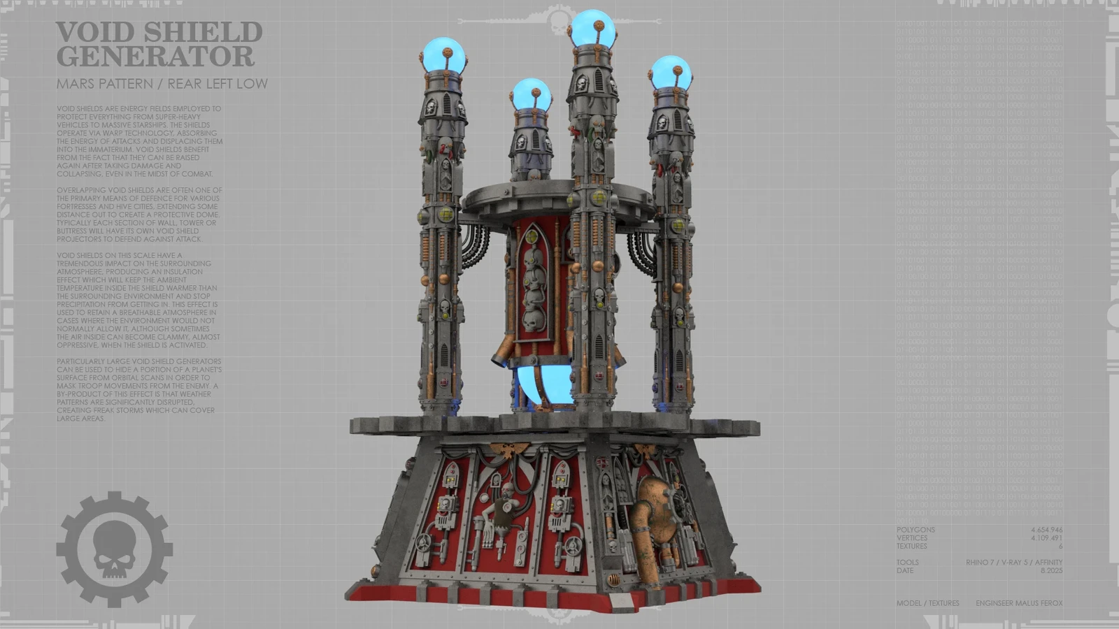 Void Shield Generator rear left low