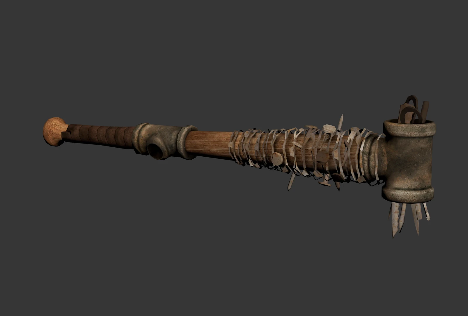 An example of one of the in-game (make-shift weapon) assets